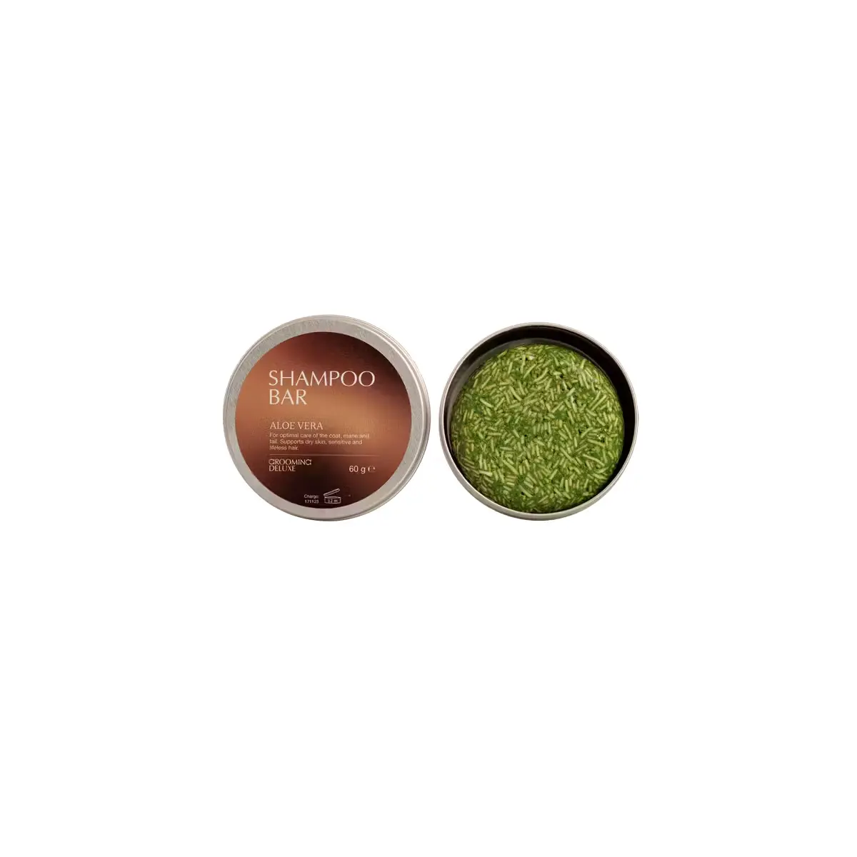 Shampoo solido all'aloe vera Grooming Deluxe