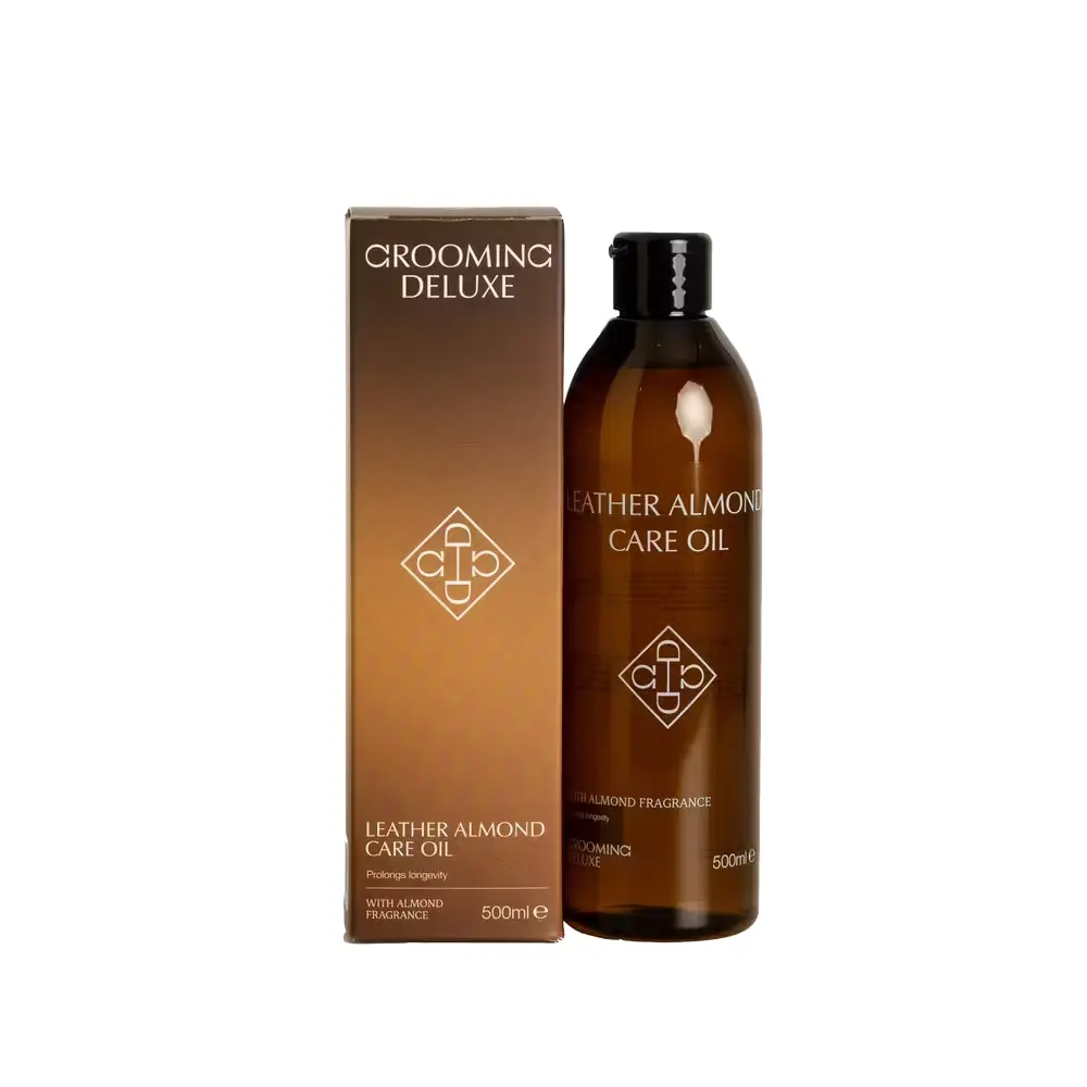 Olio per cuoio all'amaretto Grooming Deluxe