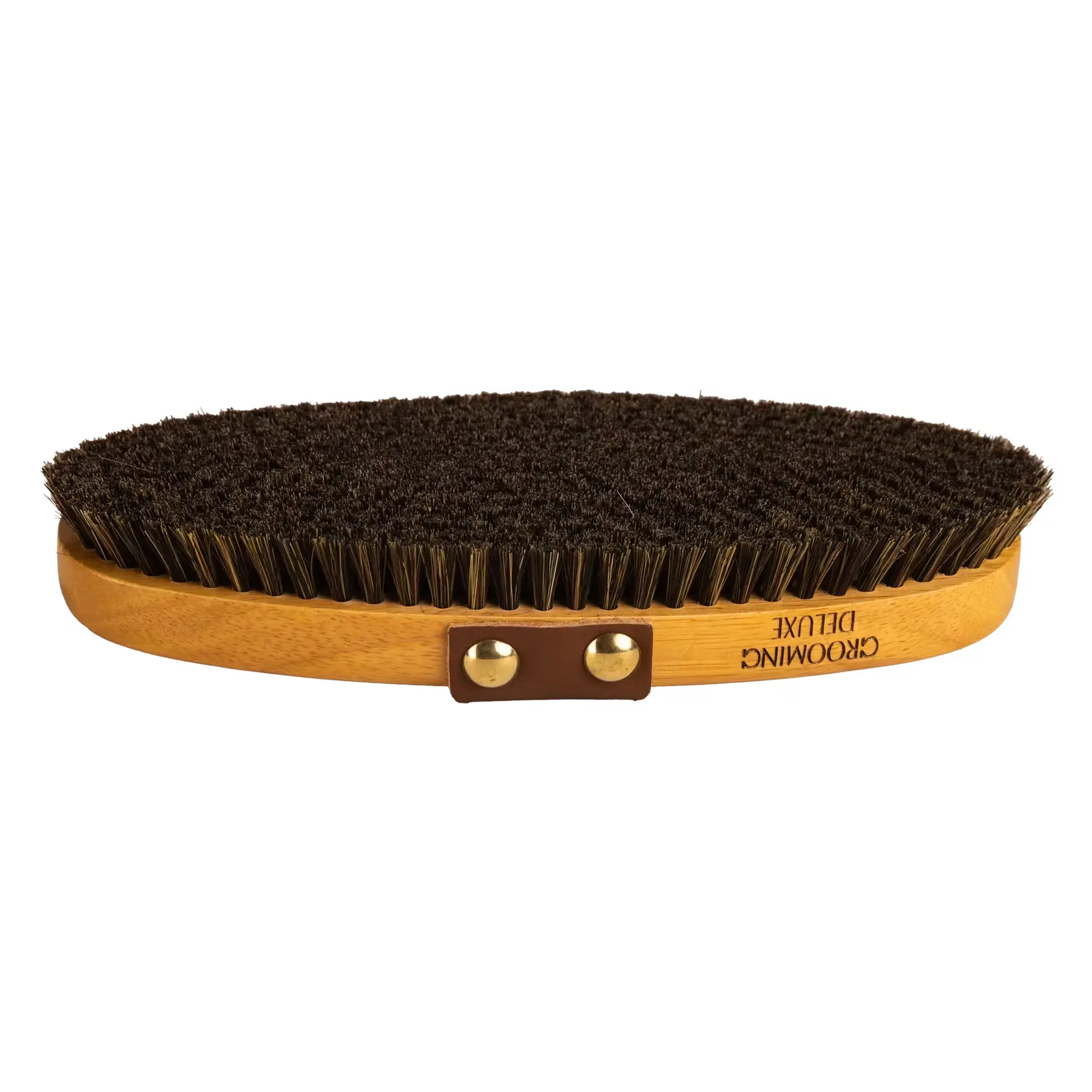 Spazzola per cavalli Grooming Deluxe Medium with horse hair