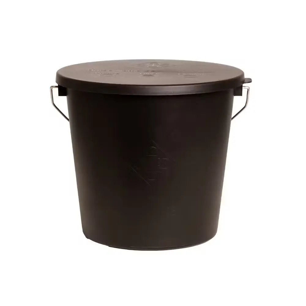 Grooming Deluxe Eimer mit Deckel - black, Größe 5L - Bild 3