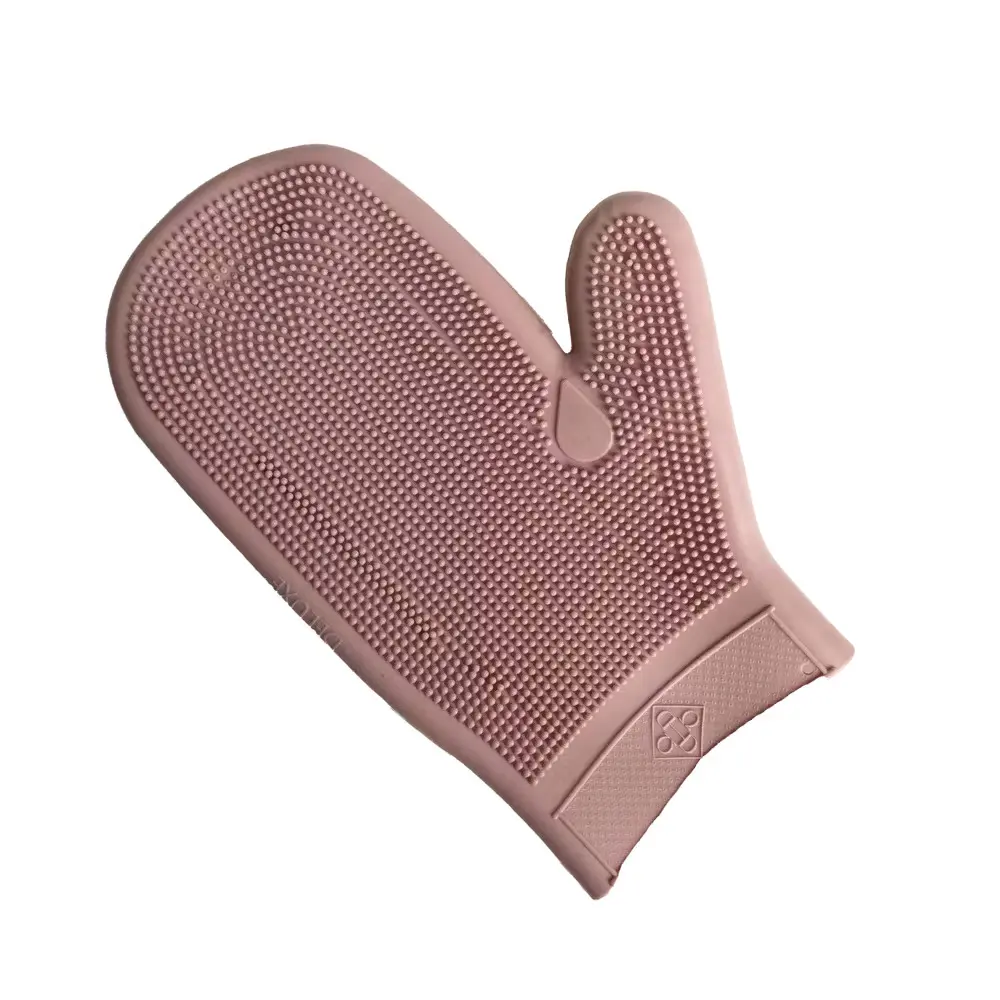 Rubber grooming gloves Grooming Deluxe