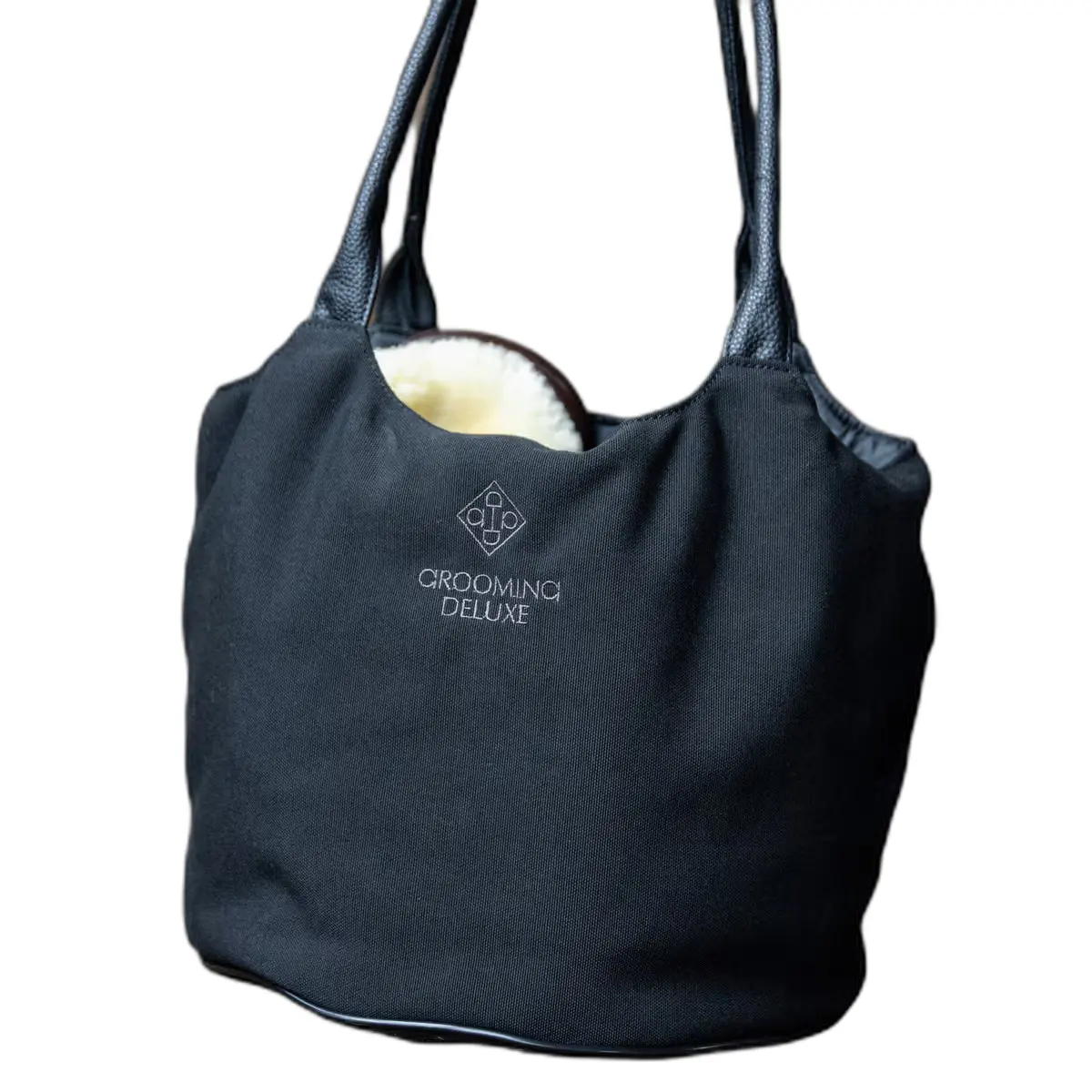 Grooming Deluxe Putztasche Canvas Schwarz | Kavalio Reitbedarf & Pferdezubehör - Bild 3