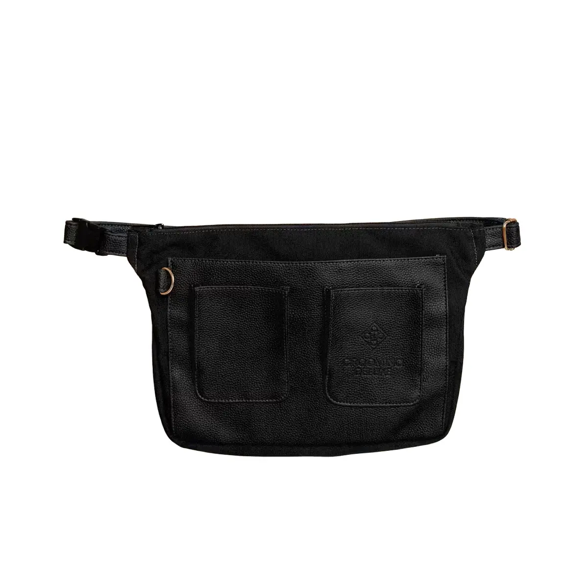 Grooming Deluxe Einflecht Bauchtasche Canvas - black - Bild 2