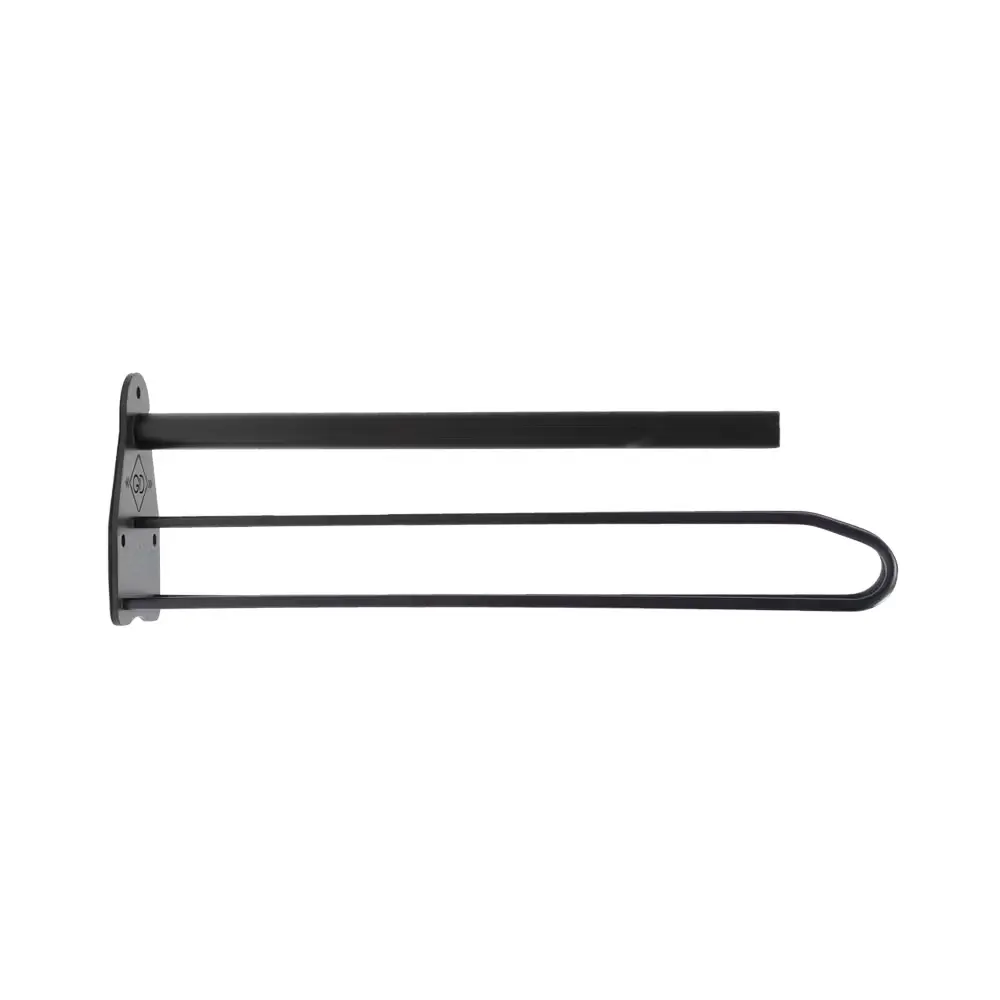 Grooming Deluxe Schwarz Metallischer Sattelunterlagehalter