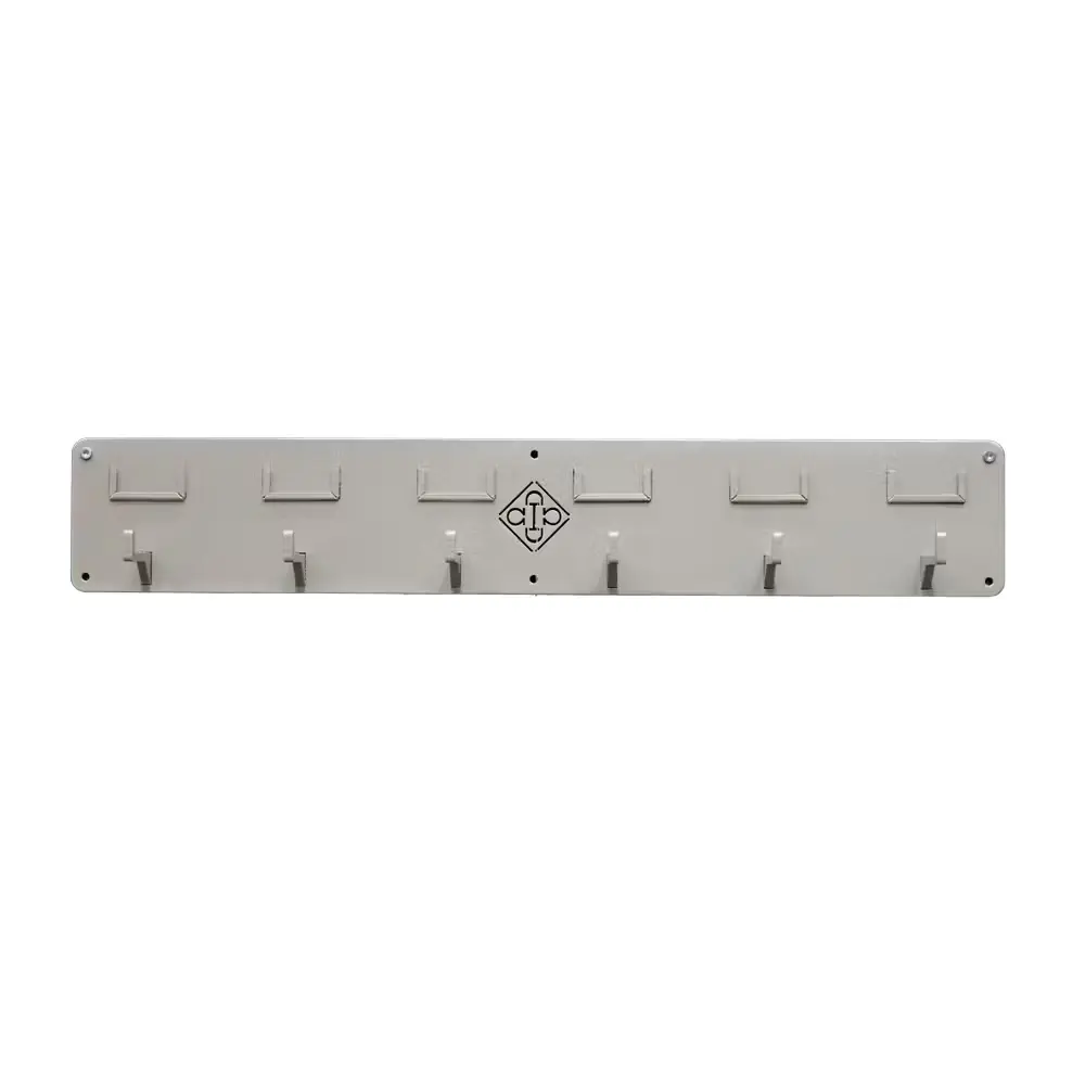 Bridle rack with 6 hooks and nameplate Grooming Deluxe