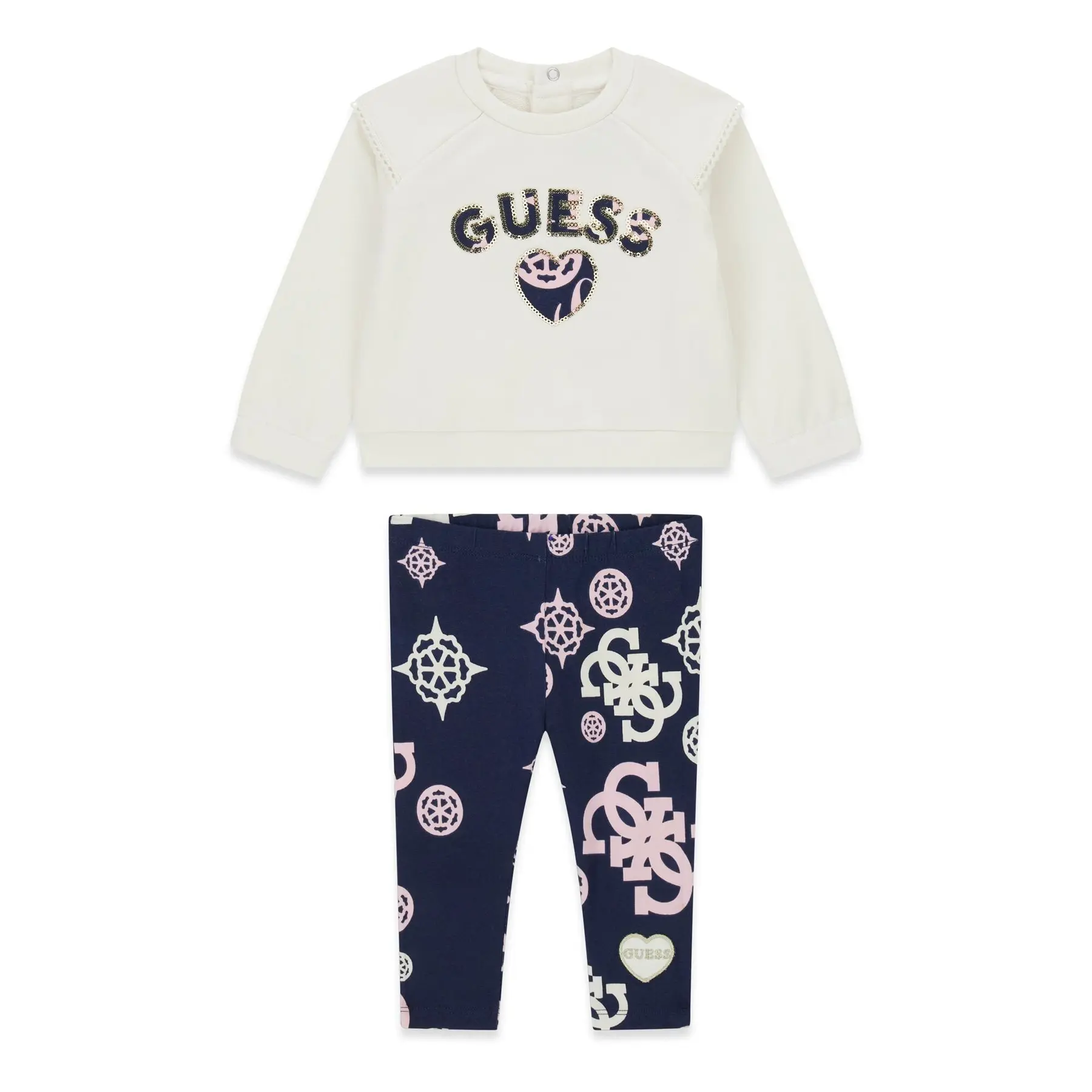Oberteil und Leggings Baby Mädchen Guess