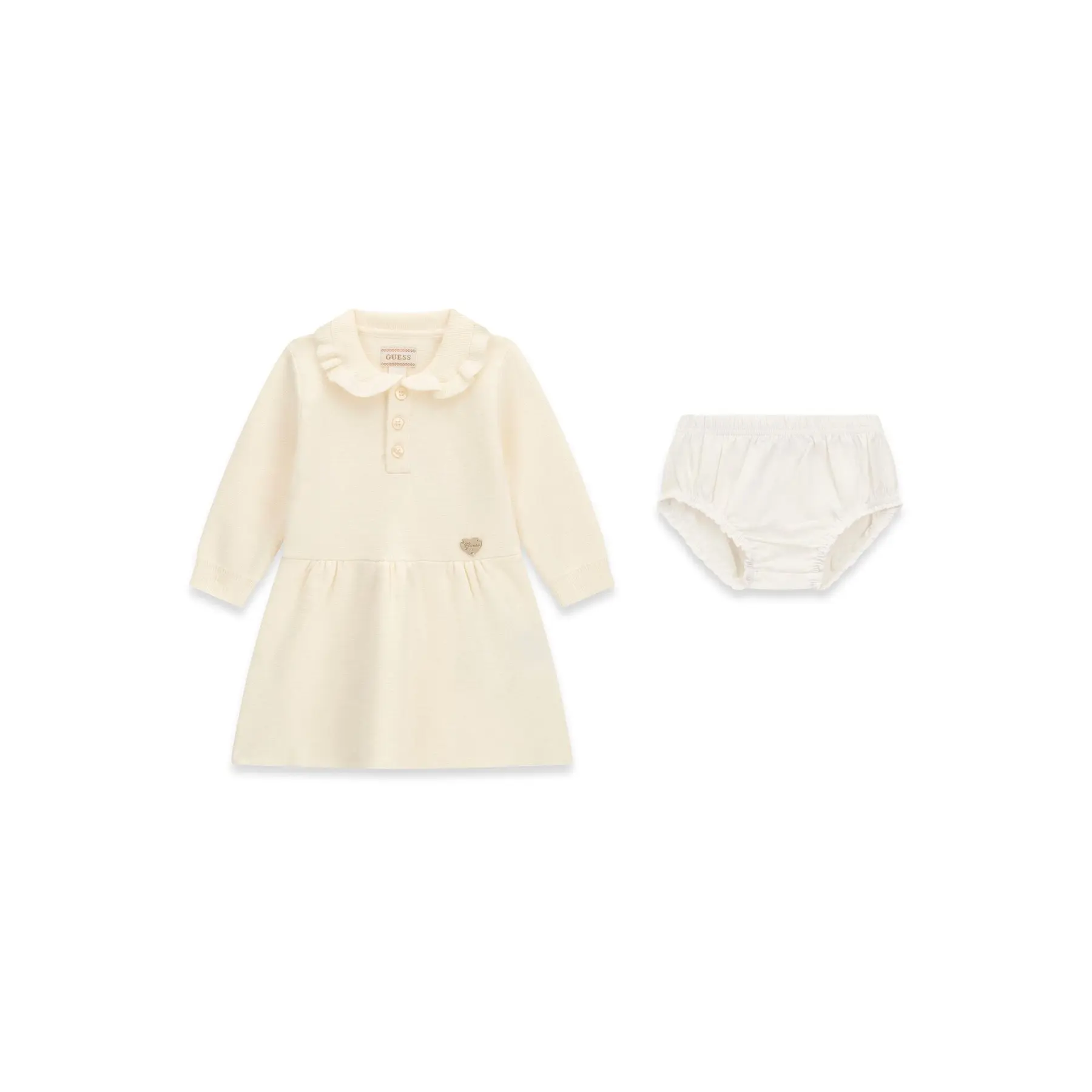 Ensemble robe pull et culotte bébé fille Guess A6BK09-Z1318