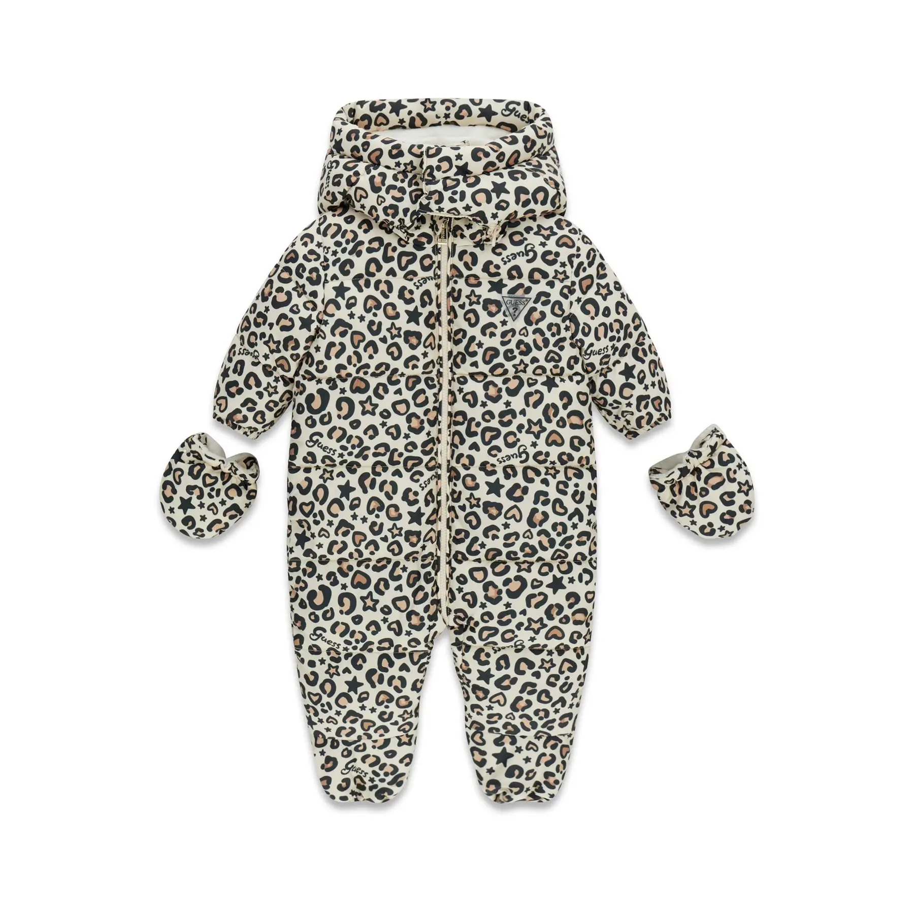 Grenouillère rembouré à capuche bébé garçon Guess Overall Grenouillère rembouré à capuche bébé garçon Guess Overall