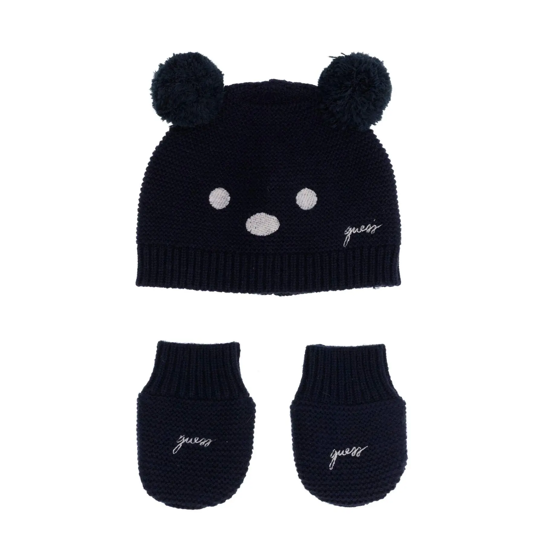 Bonnet à pompon bébé garçon Guess Bonnet à pompon bébé garçon Guess