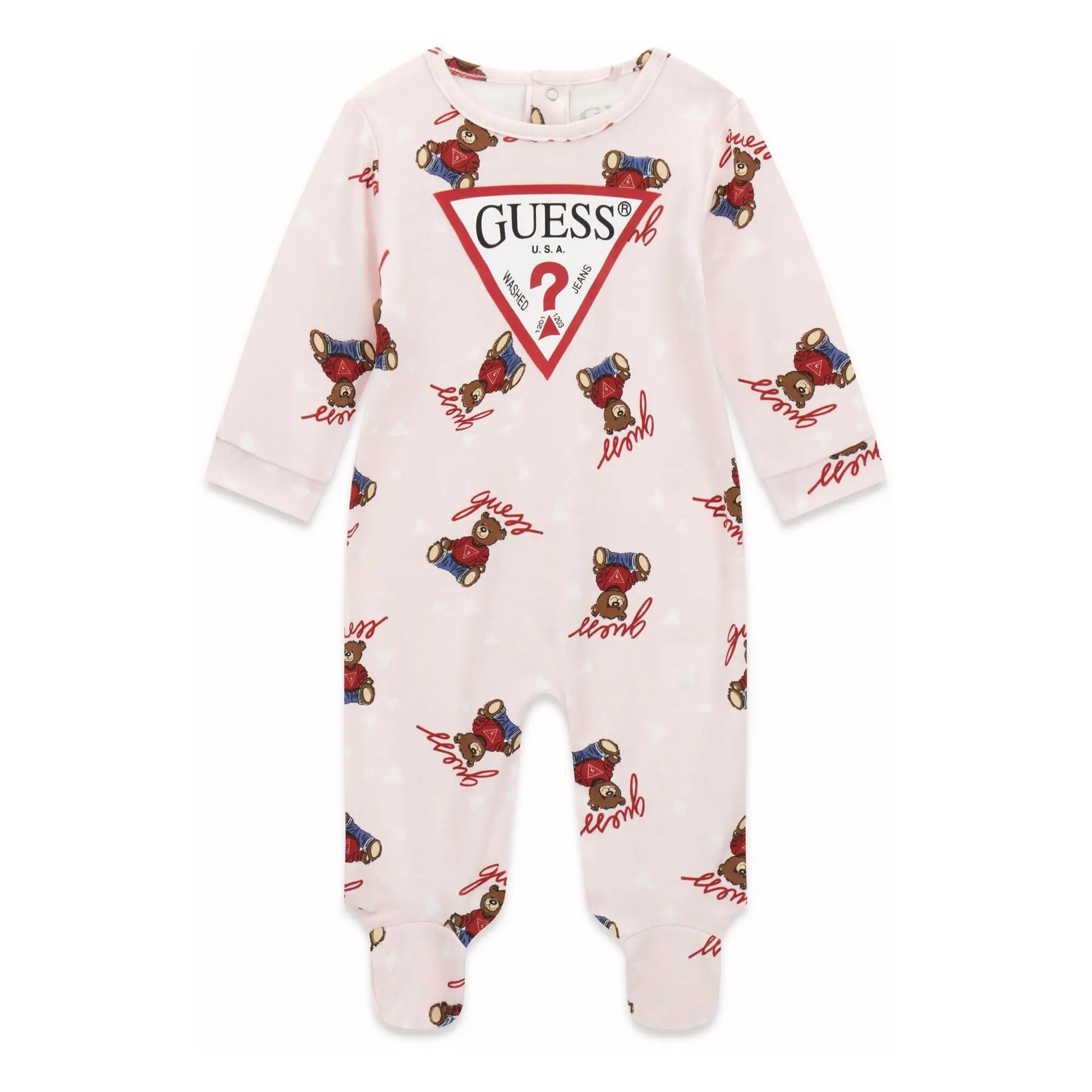 Pagliaccetto da bambina Guess Interlock Overall