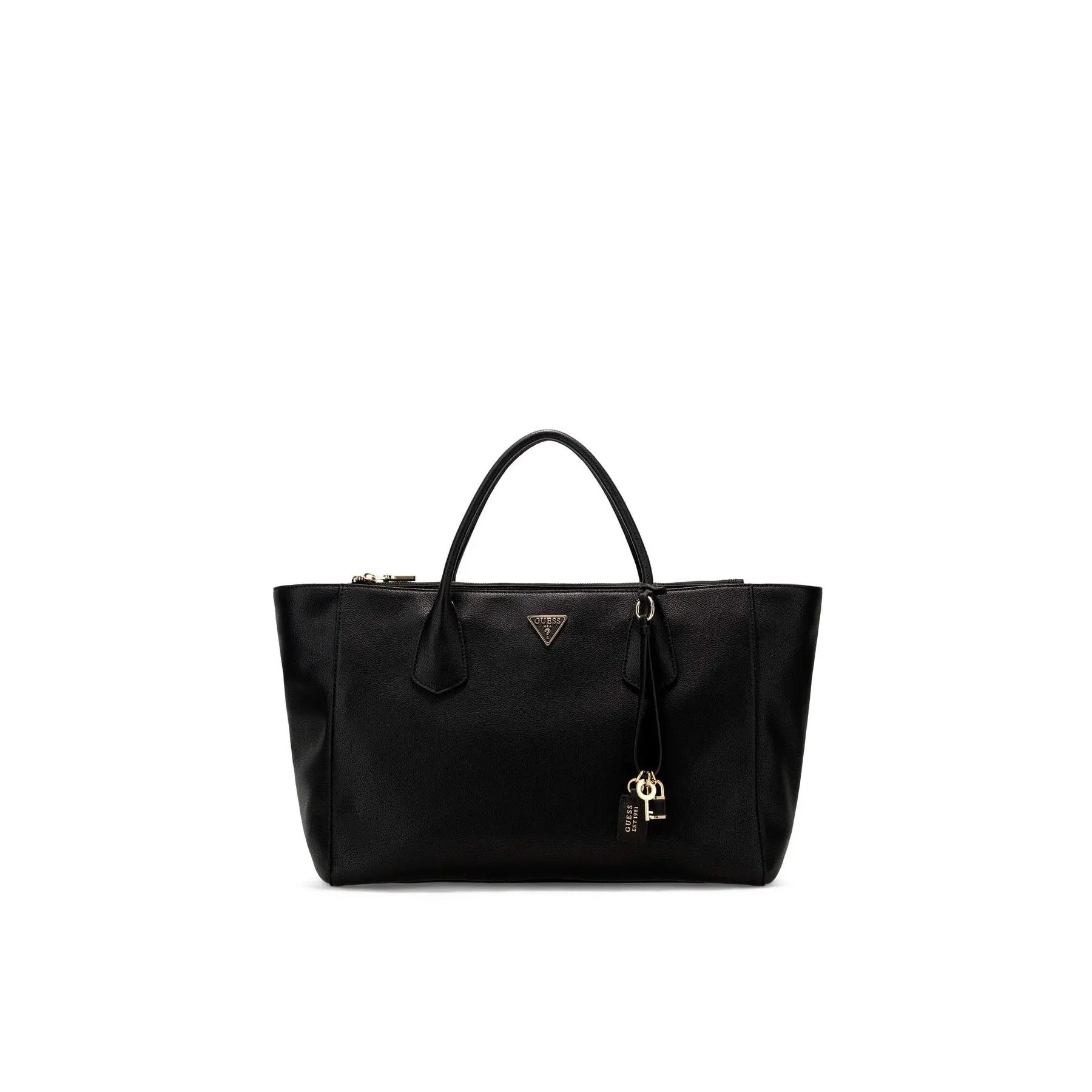 GUESS schoudertas business tas met laptopvak Marissa Tech Tote Black zwart