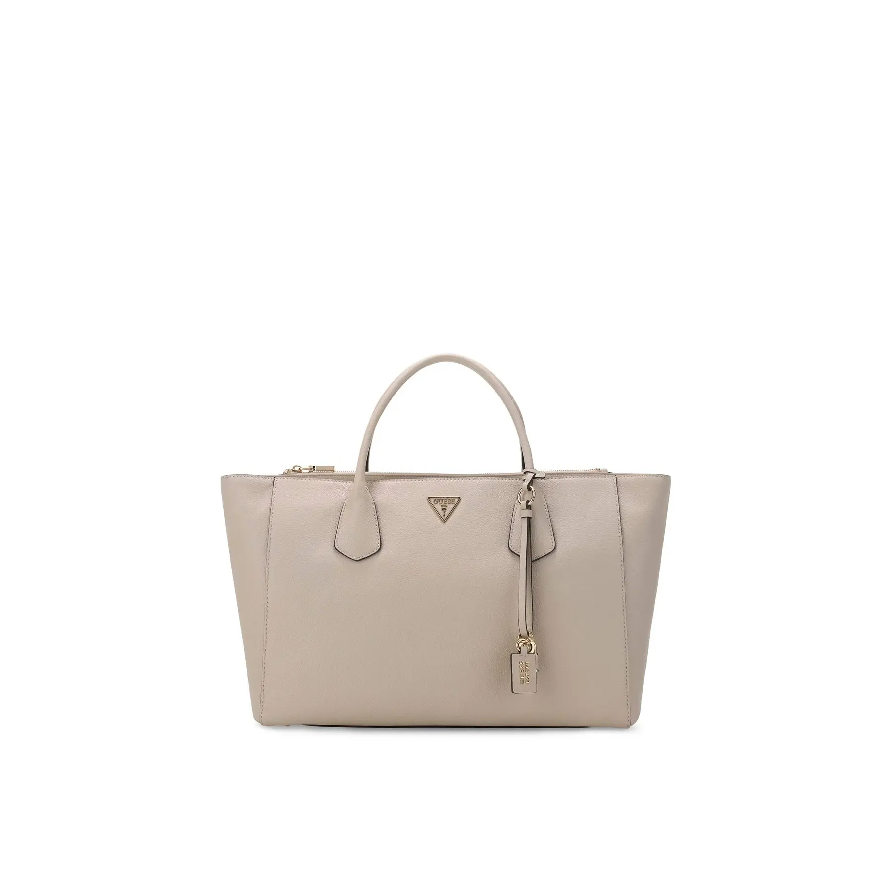 GUESS schoudertas business tas met laptopvak Marissa Tech Tote Bone beige