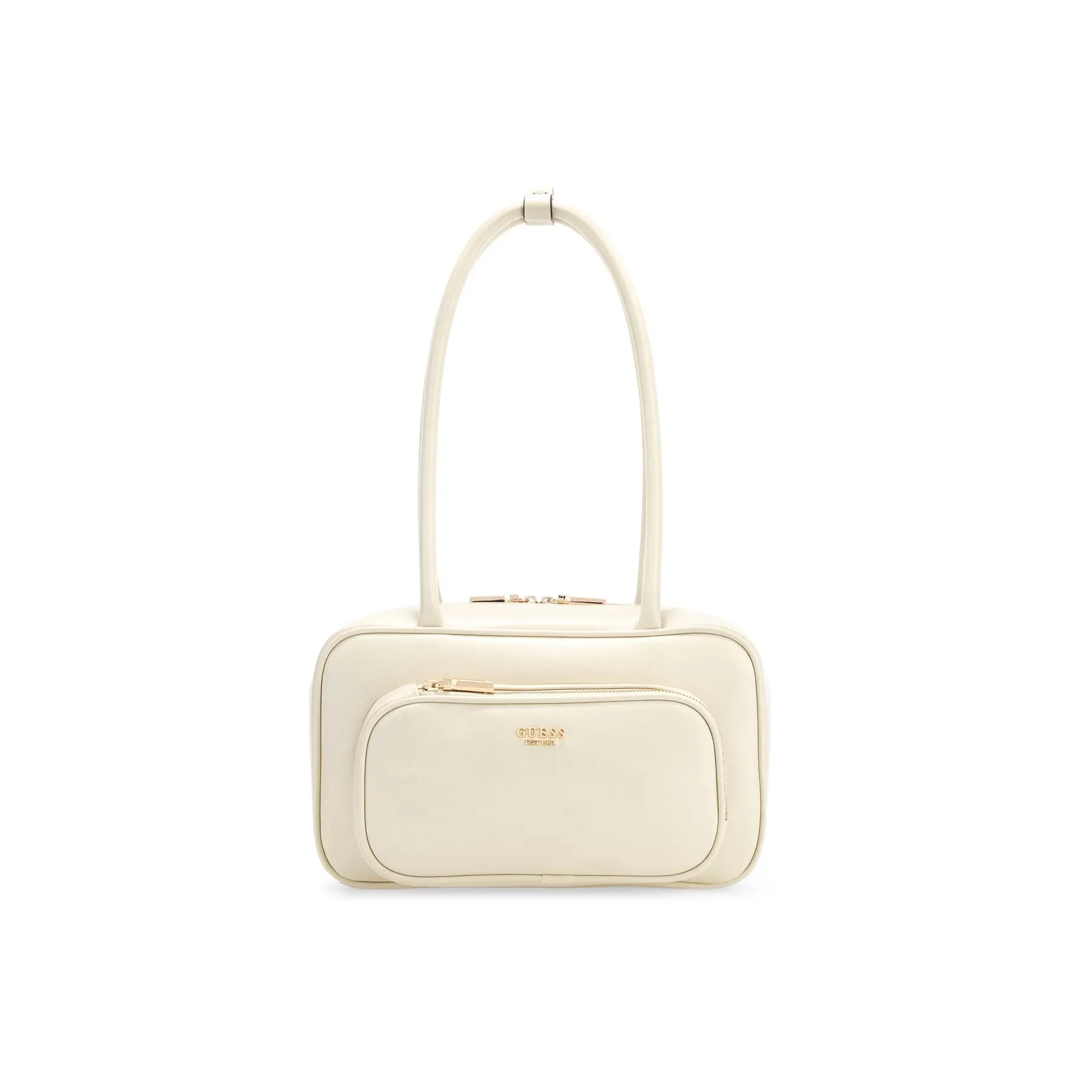 GUESS schoudertas Bronna Shoulder Satchel Bone crème