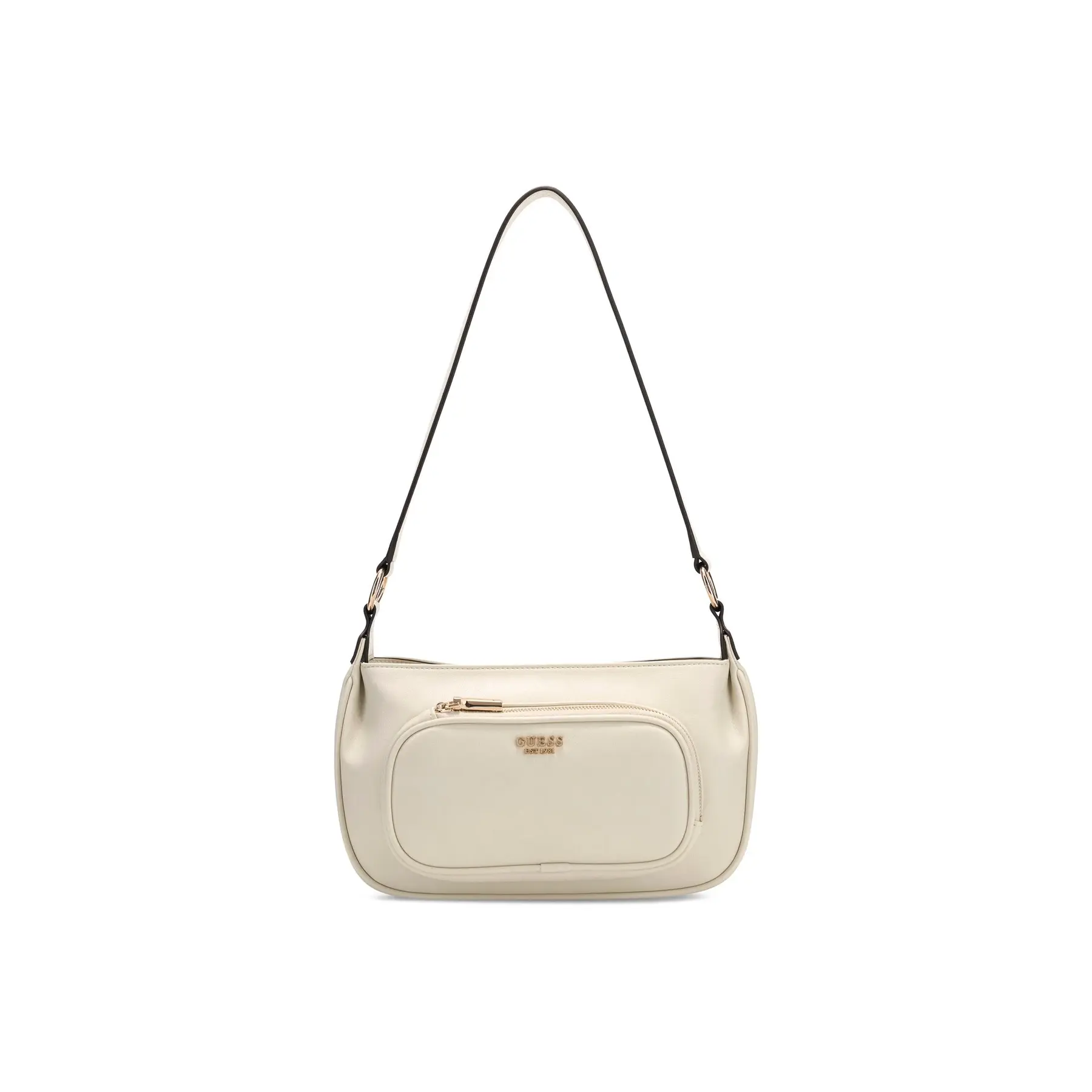GUESS schoudertas Bronna Shoulder Satchel Bag Bone crème