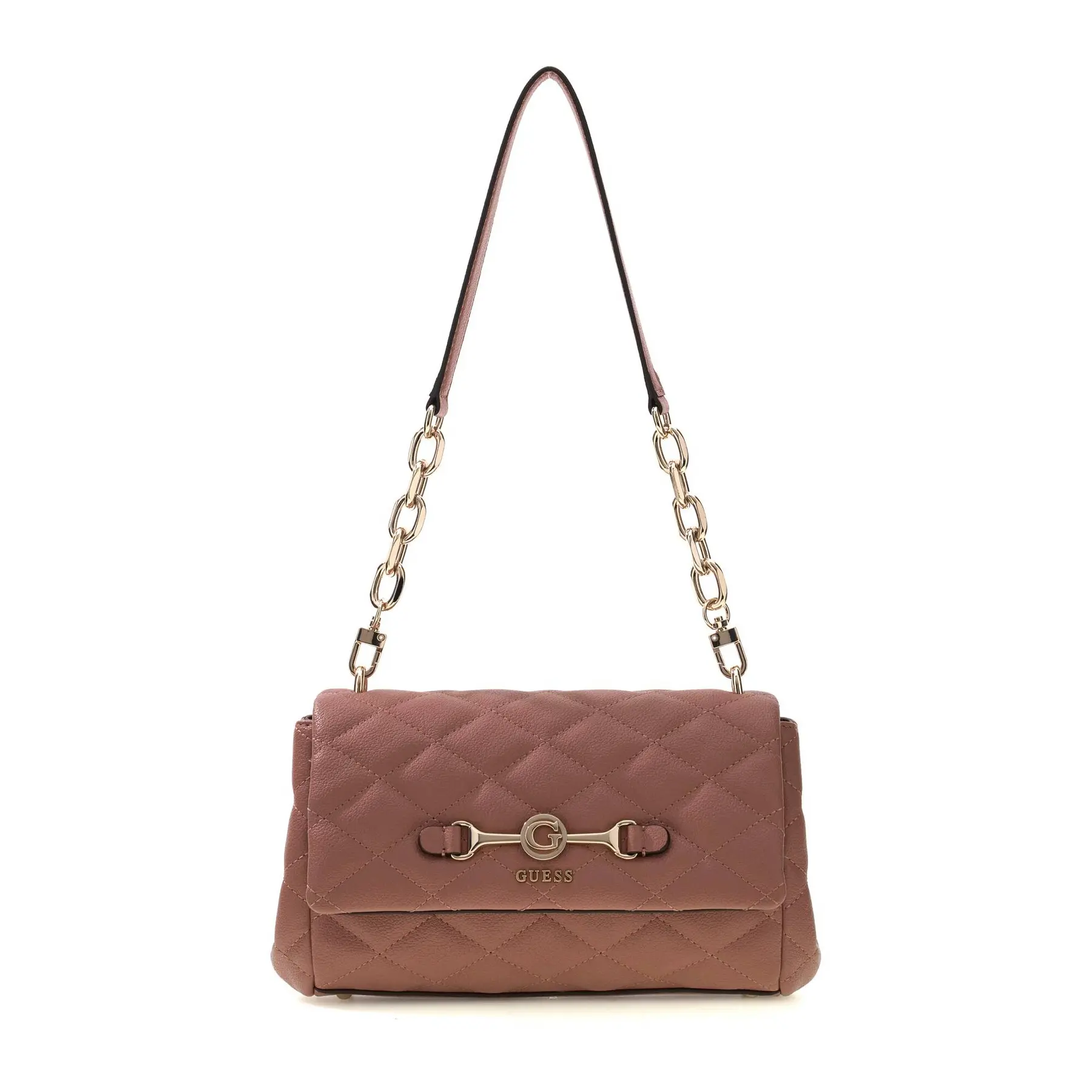 GUESS schoudertas Frances Flap Shoulder Bag Rosewood roze