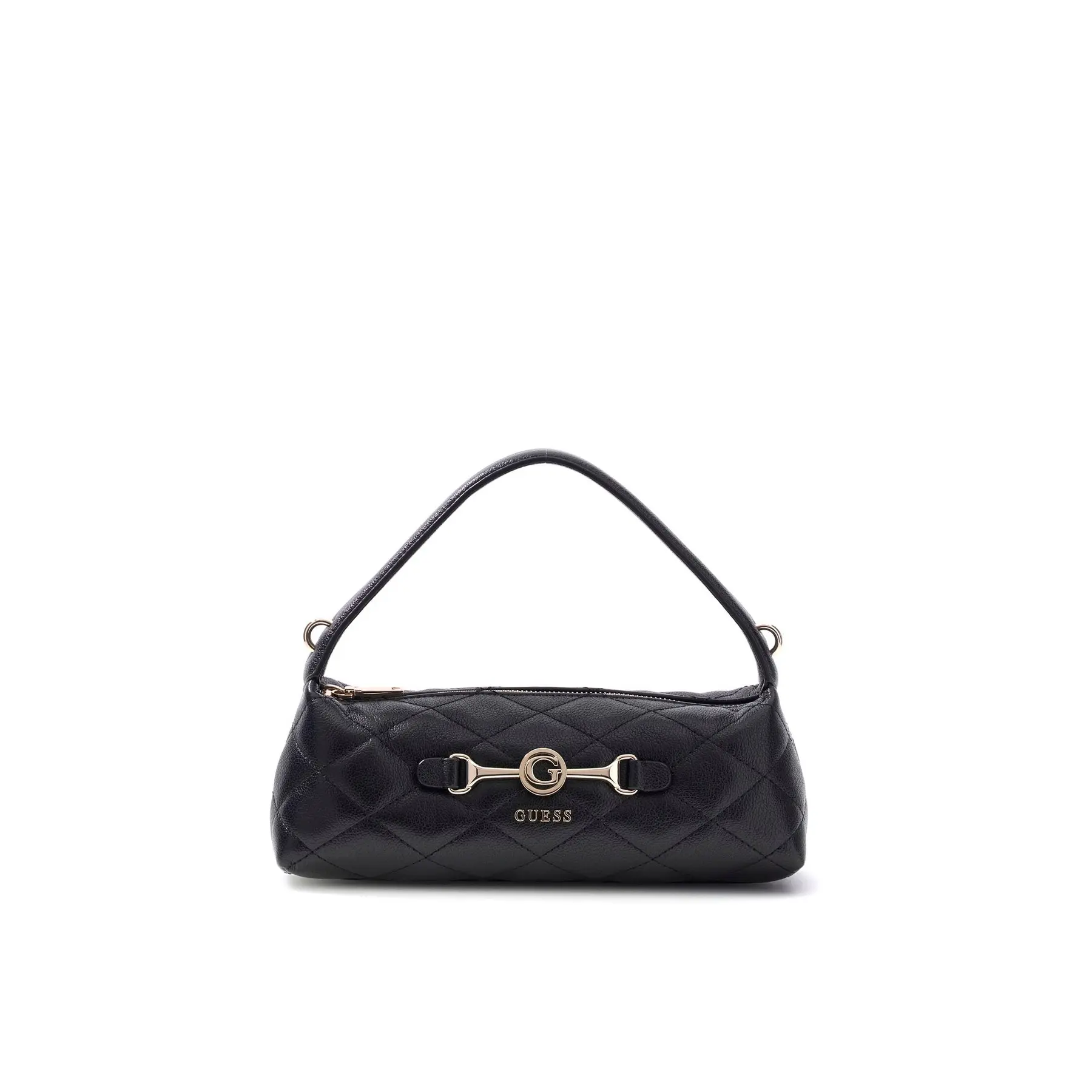 GUESS schoudertas Frances Mini Top Zip Crossbody Bag Black zwart