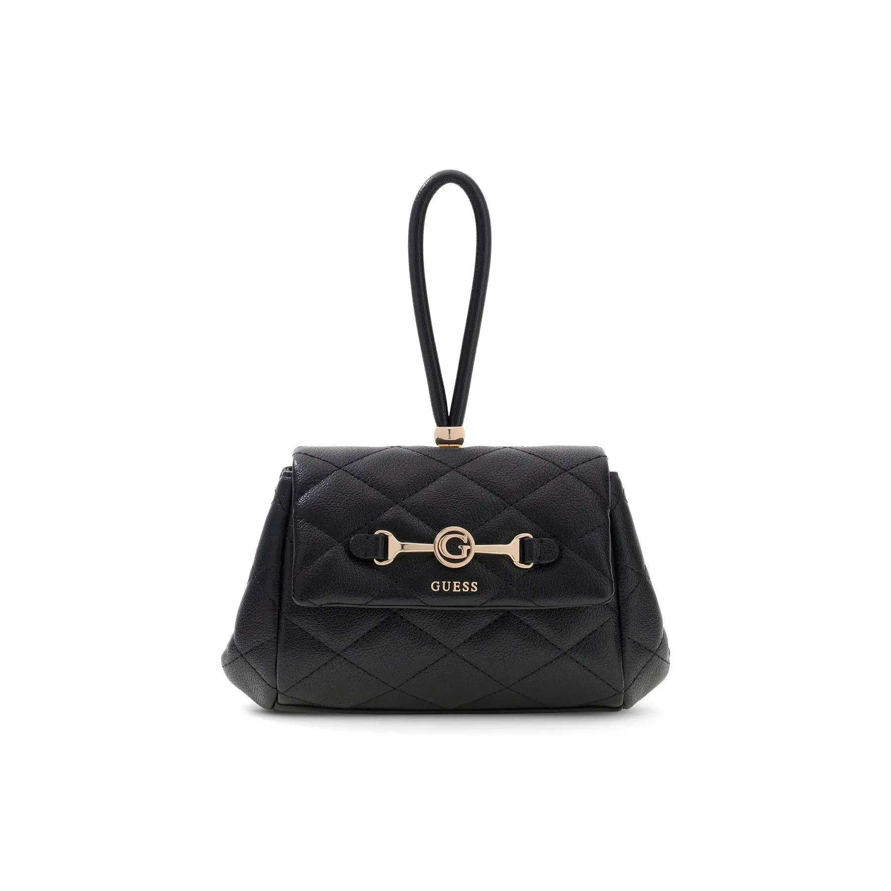 GUESS schoudertas Frances Mini Flap Crossbody Bag Black zwart