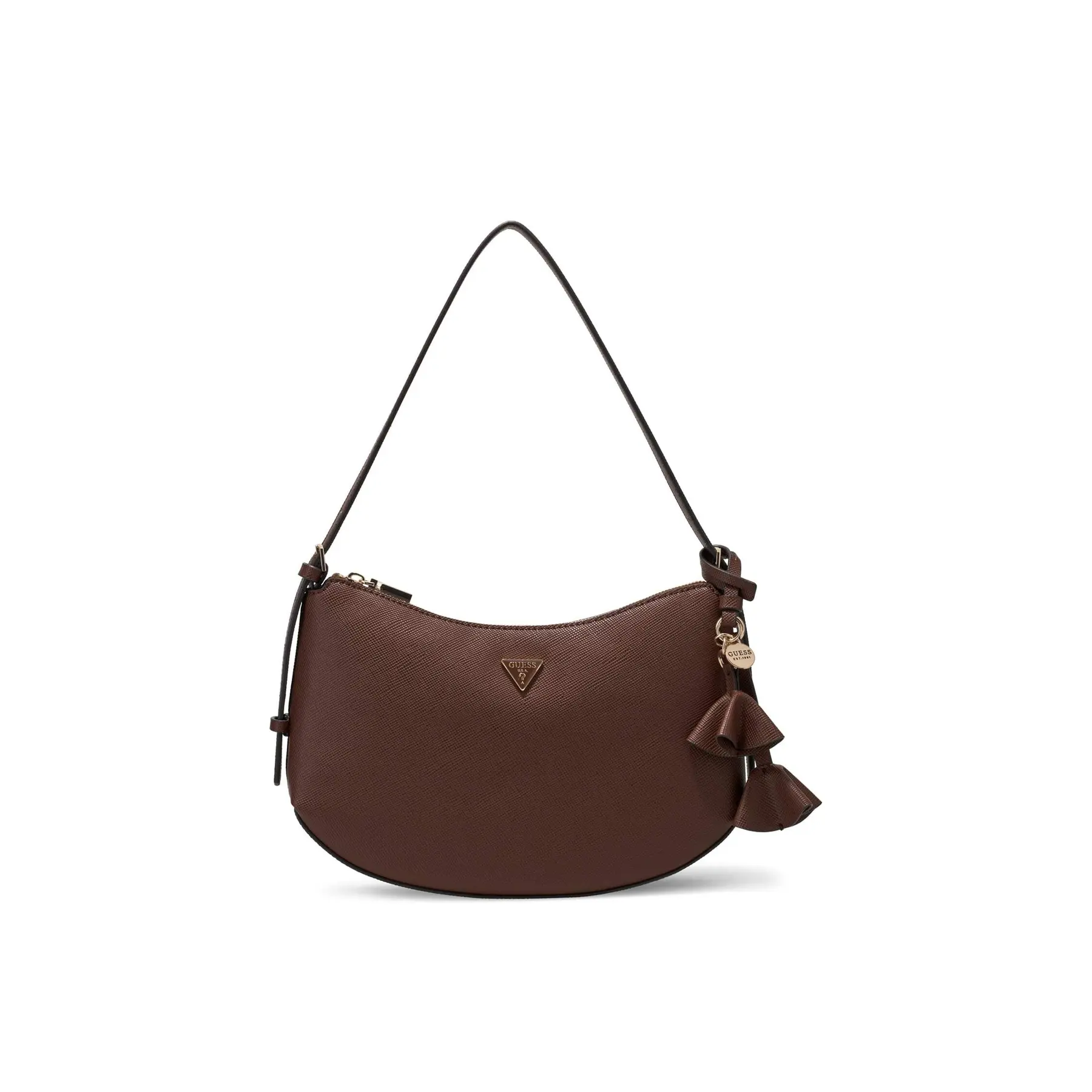 GUESS schoudertas Danielle Shoulder Bag Brown donkerbruin