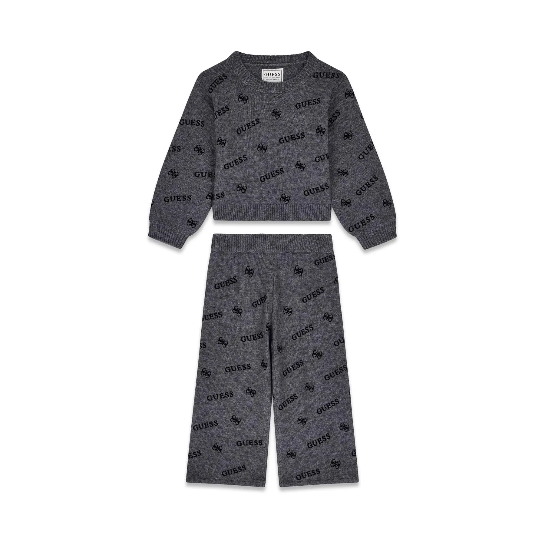 Ensemble t-shirt manches longues et pantalon fille Guess Homewear