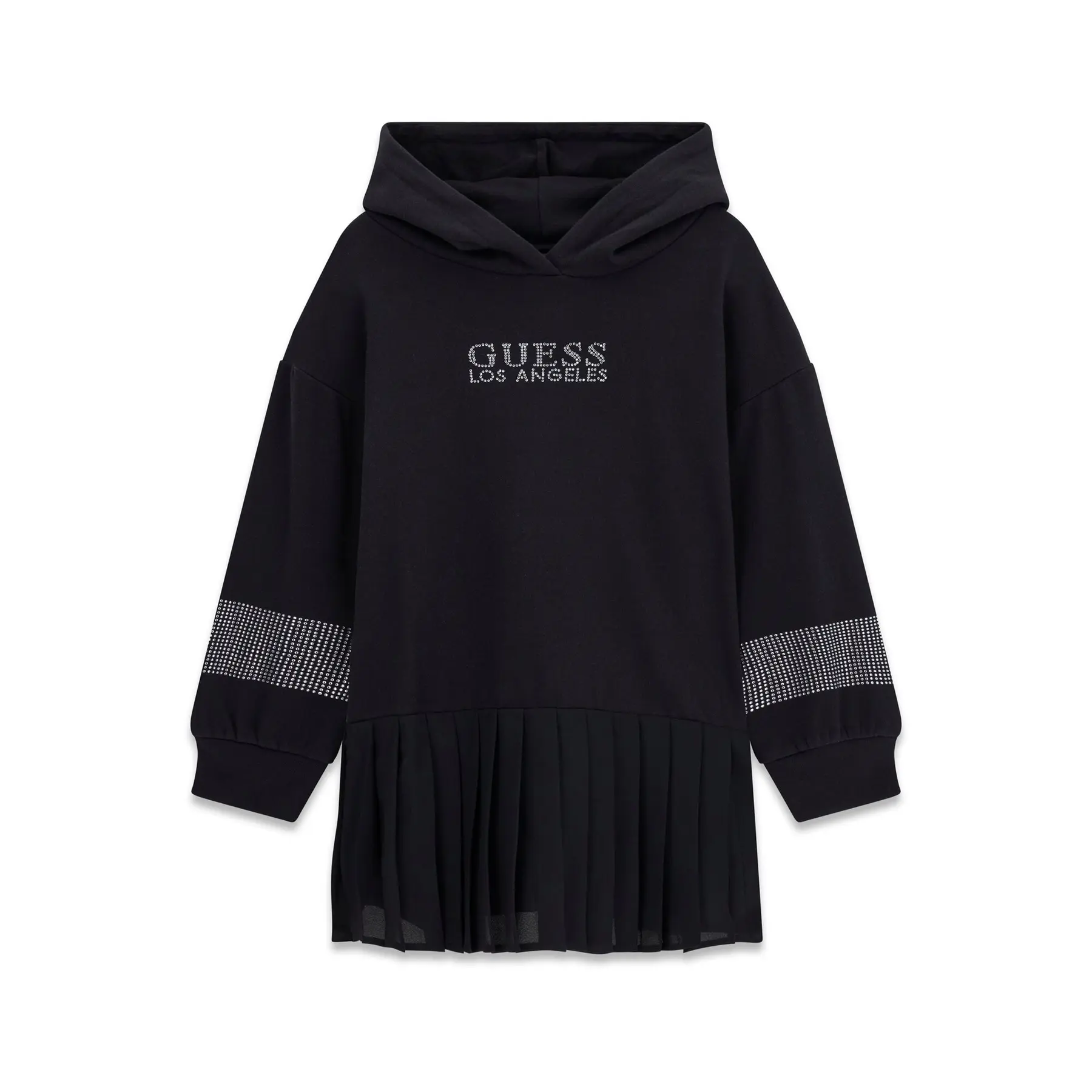 Robe sweat à capuche manches longues fille Guess