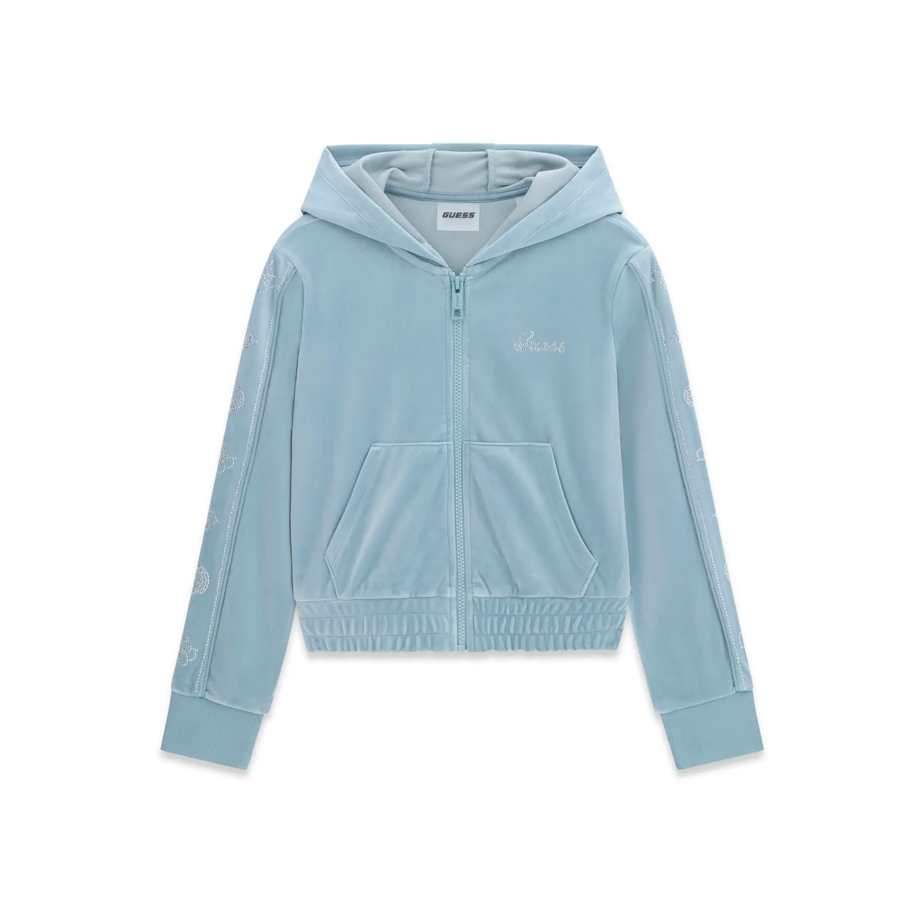 Sweatshirt à capuche avec fermeture éclair fille Guess Active Top Sweatshirt à capuche avec fermeture éclair fille Guess Active Top