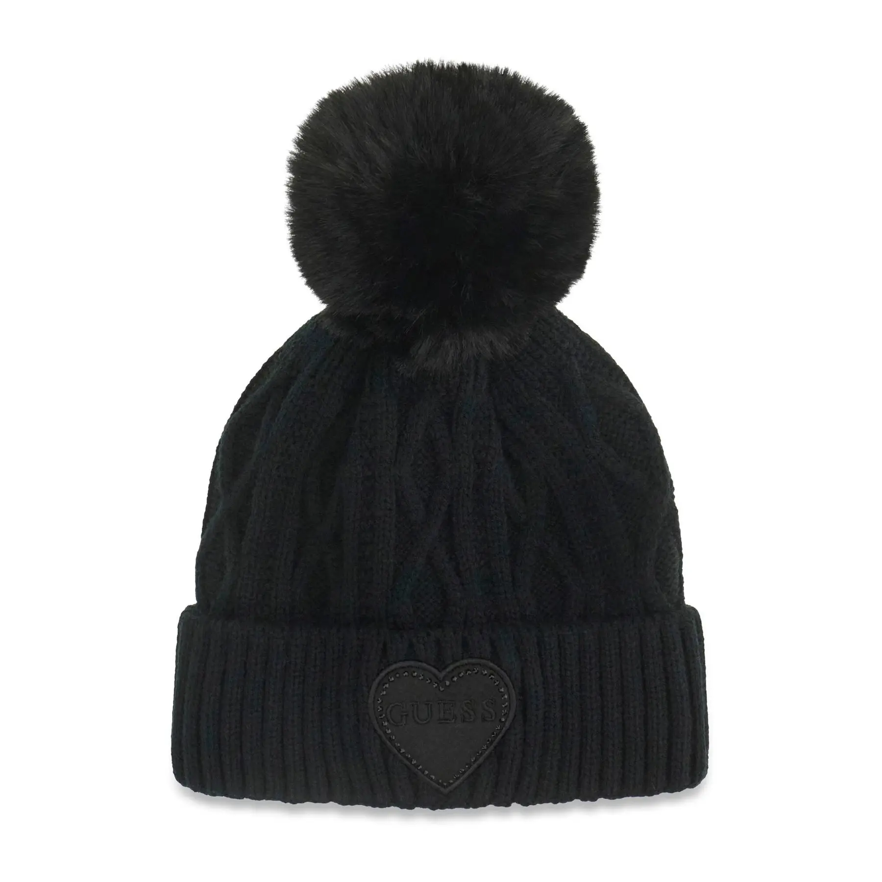 Bonnet à pompon fille Guess Bonnet à pompon fille Guess