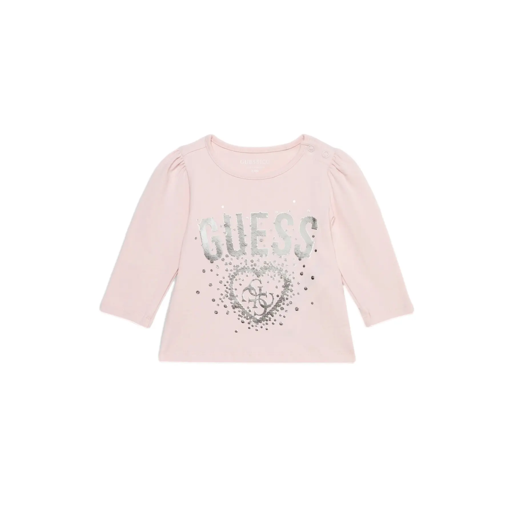 Langarm-T-Shirt Baby Mädchen Guess Logo K6BI04-K5797