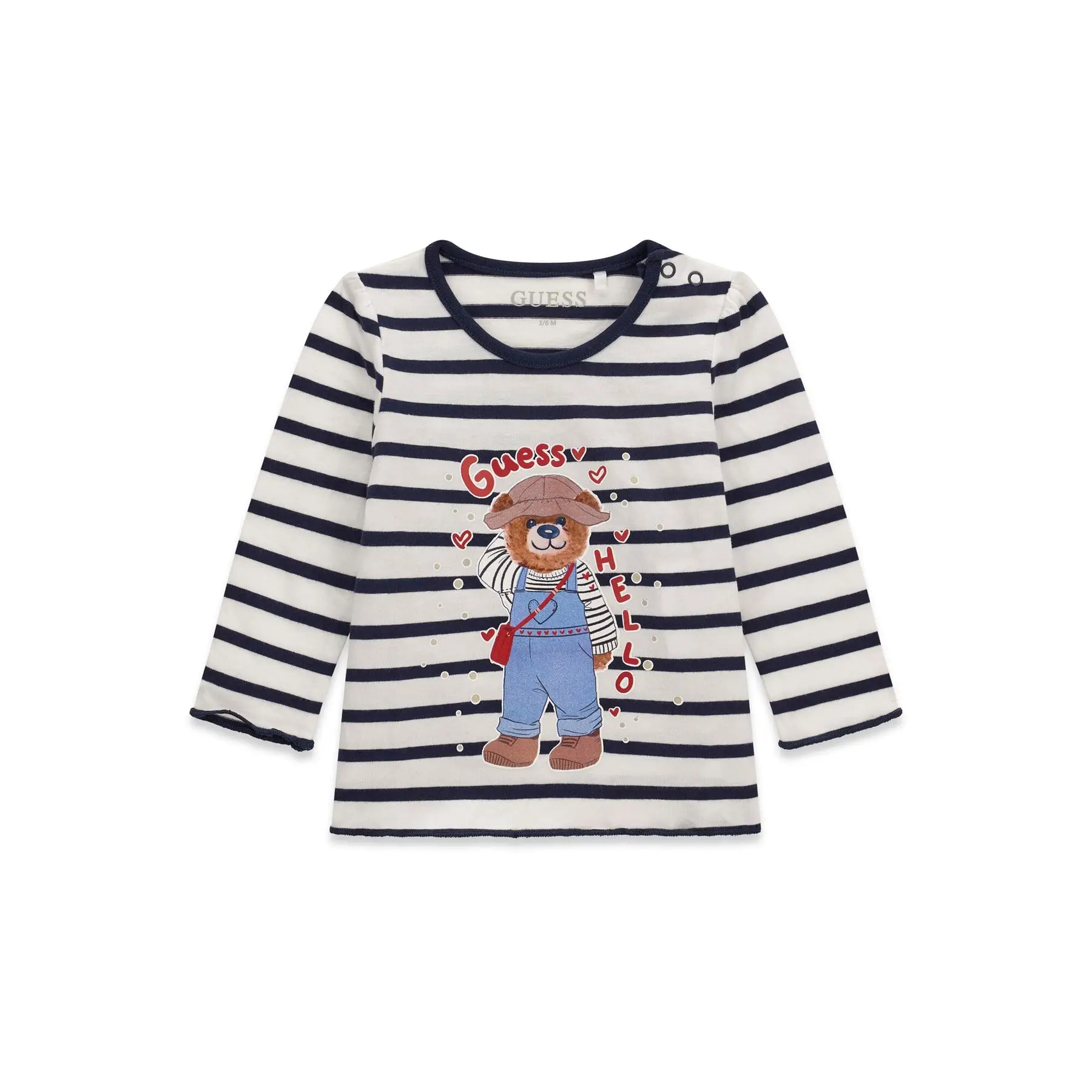 Langarm-T-Shirt Baby Mädchen Guess Y/D