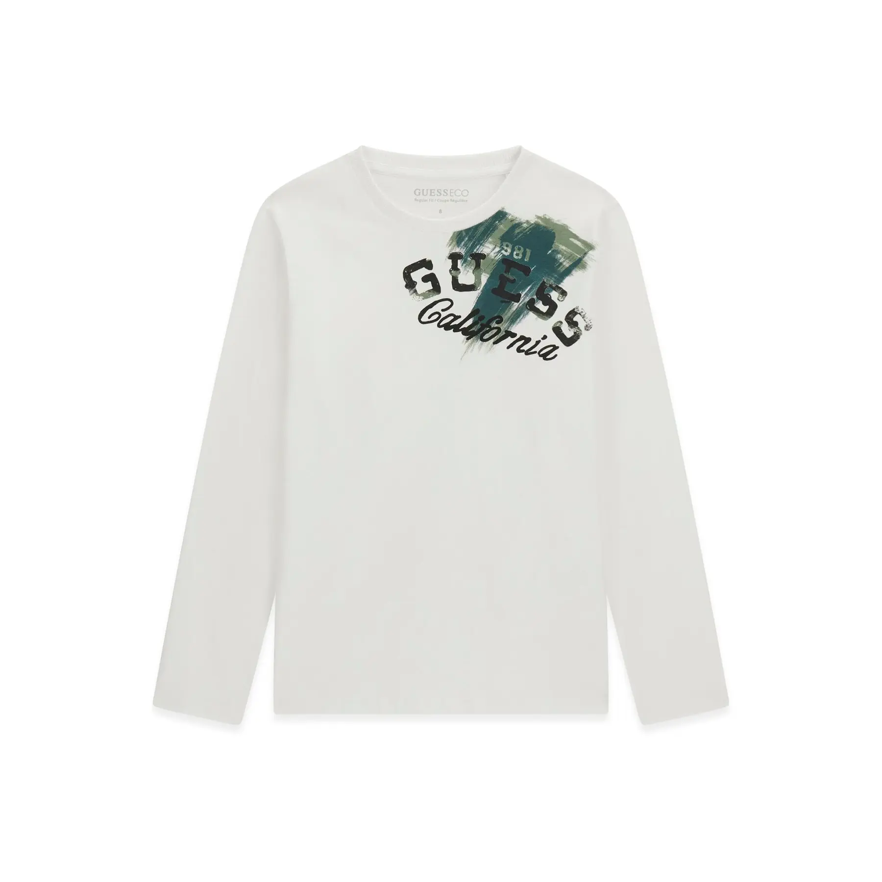 T-shirt maniche lunghe bambino Guess Logo L6BI02-K5723