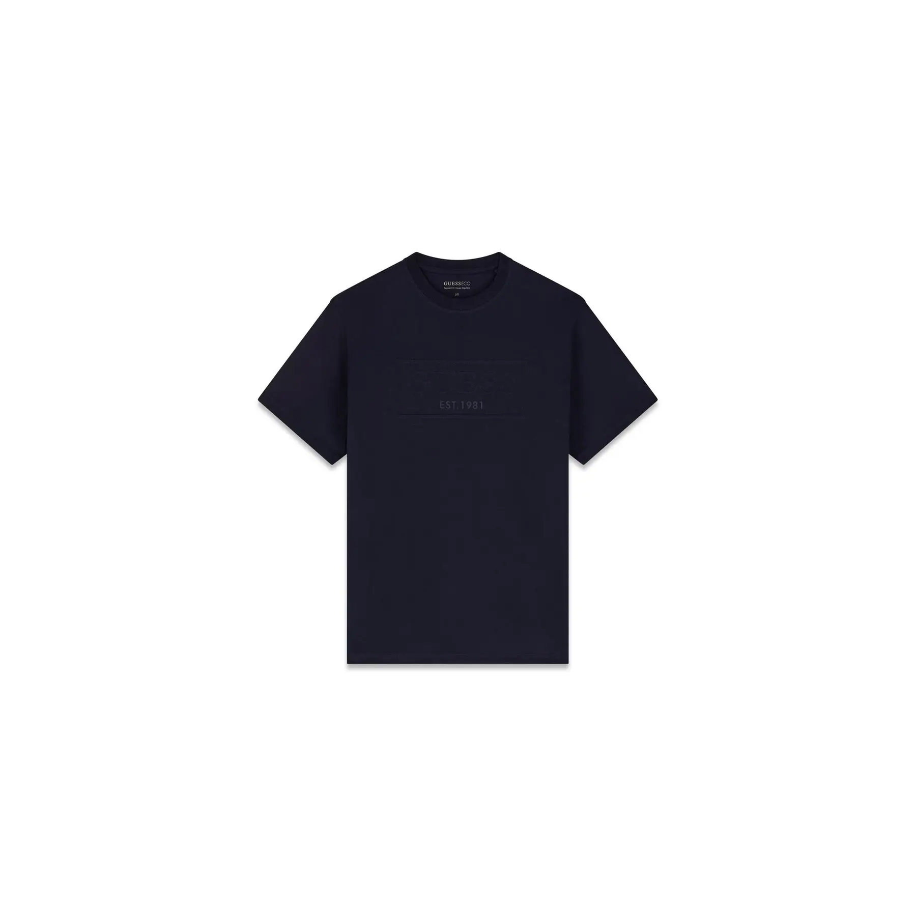 T-Shirt Guess Box Logo Embossed