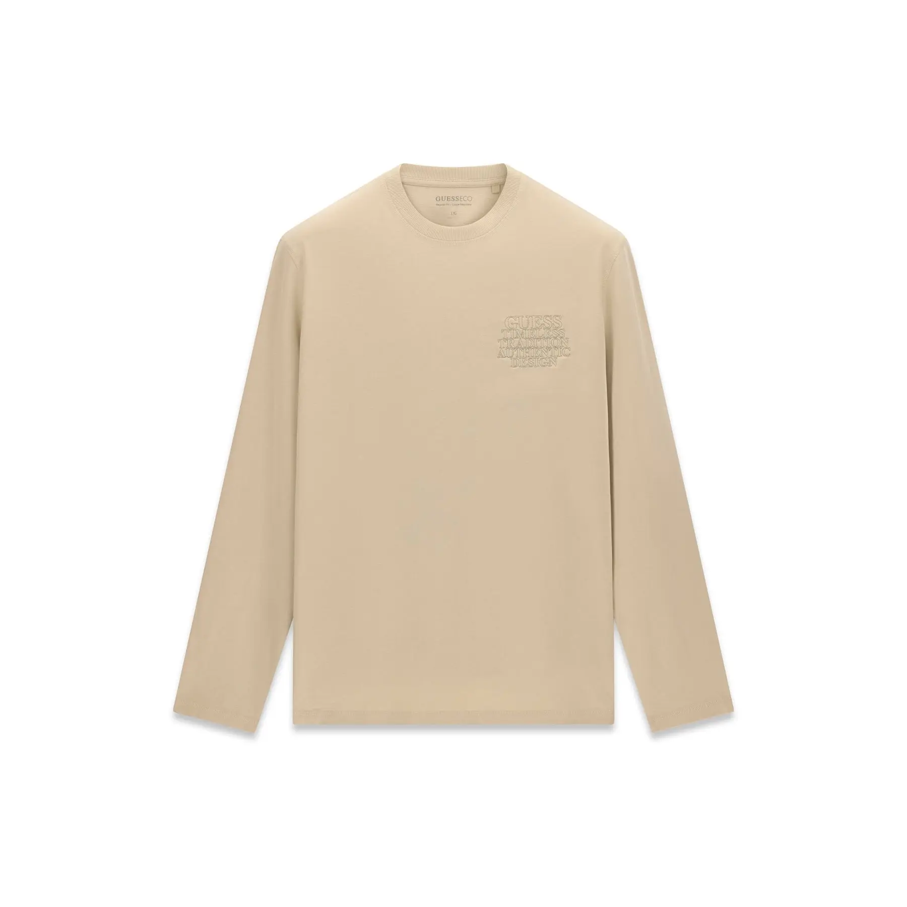Longsleeve T-shirt Guess Outline Logo Stitching