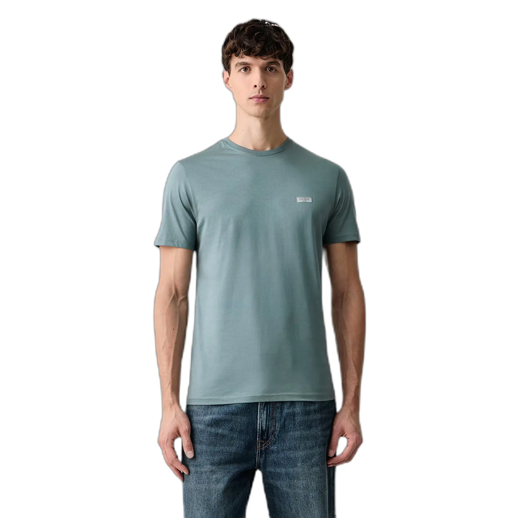 T-shirt Guess Mercerized Small Logo