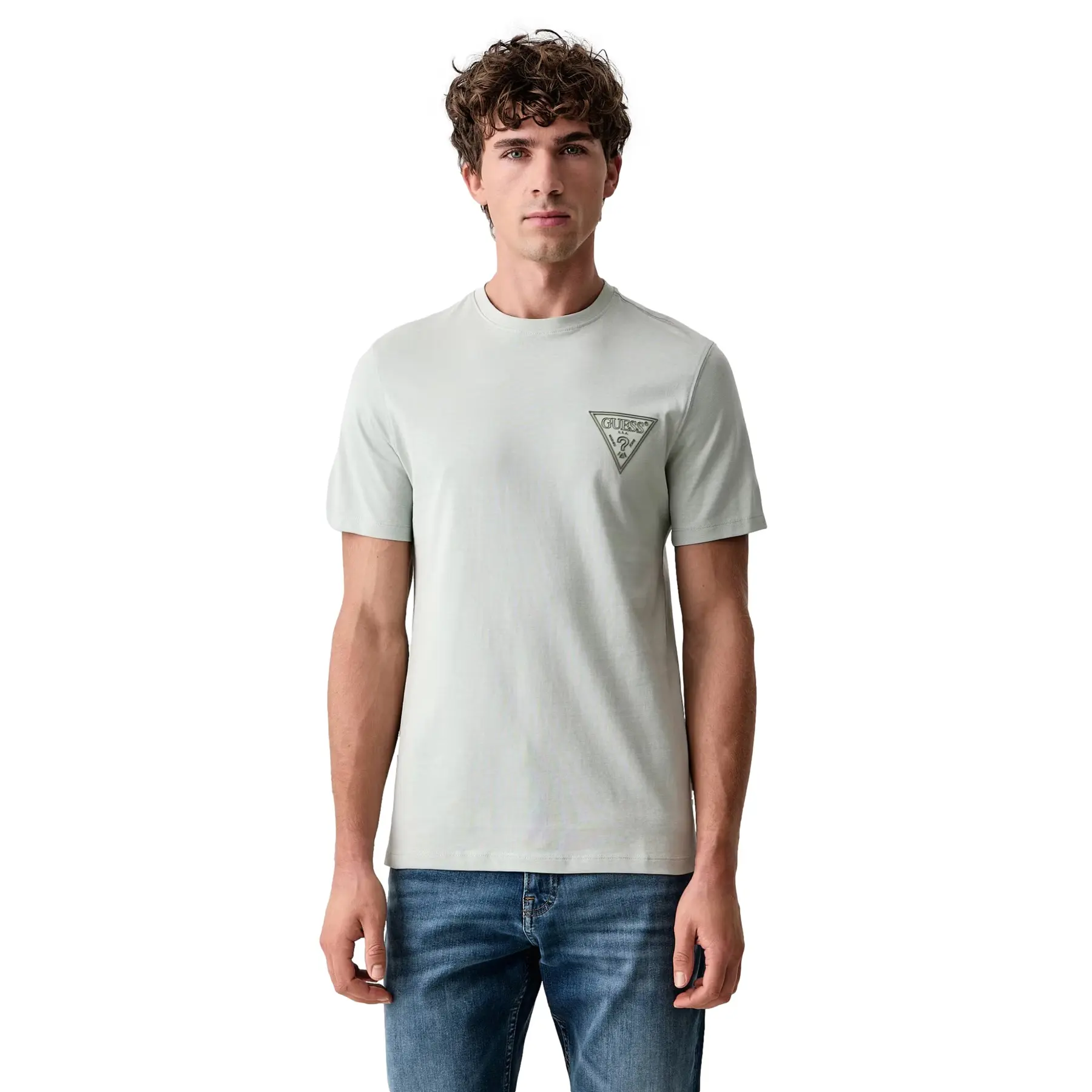 T-shirt Guess Mid Triangle Injection