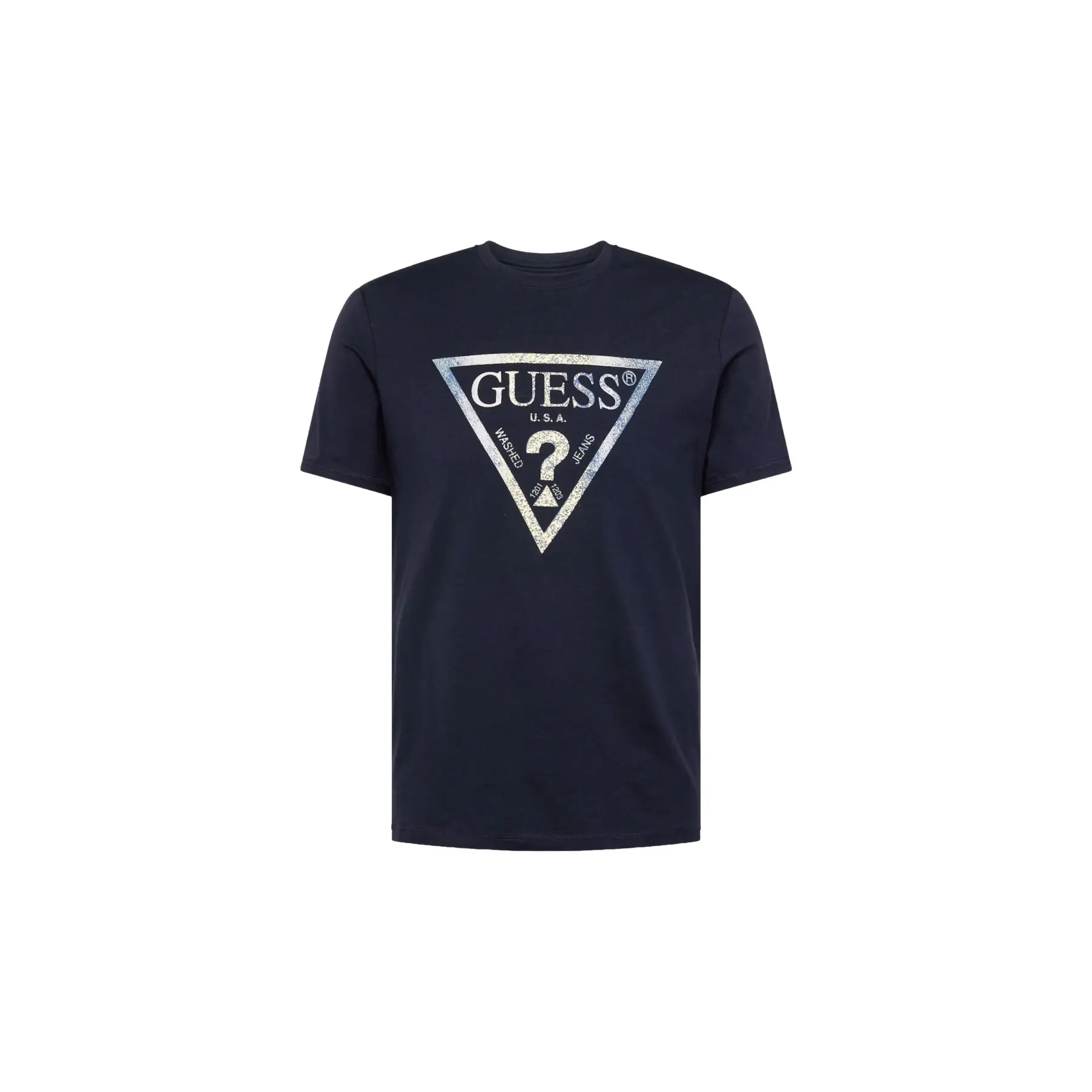 T-shirt Guess Big Triangle Embroidery