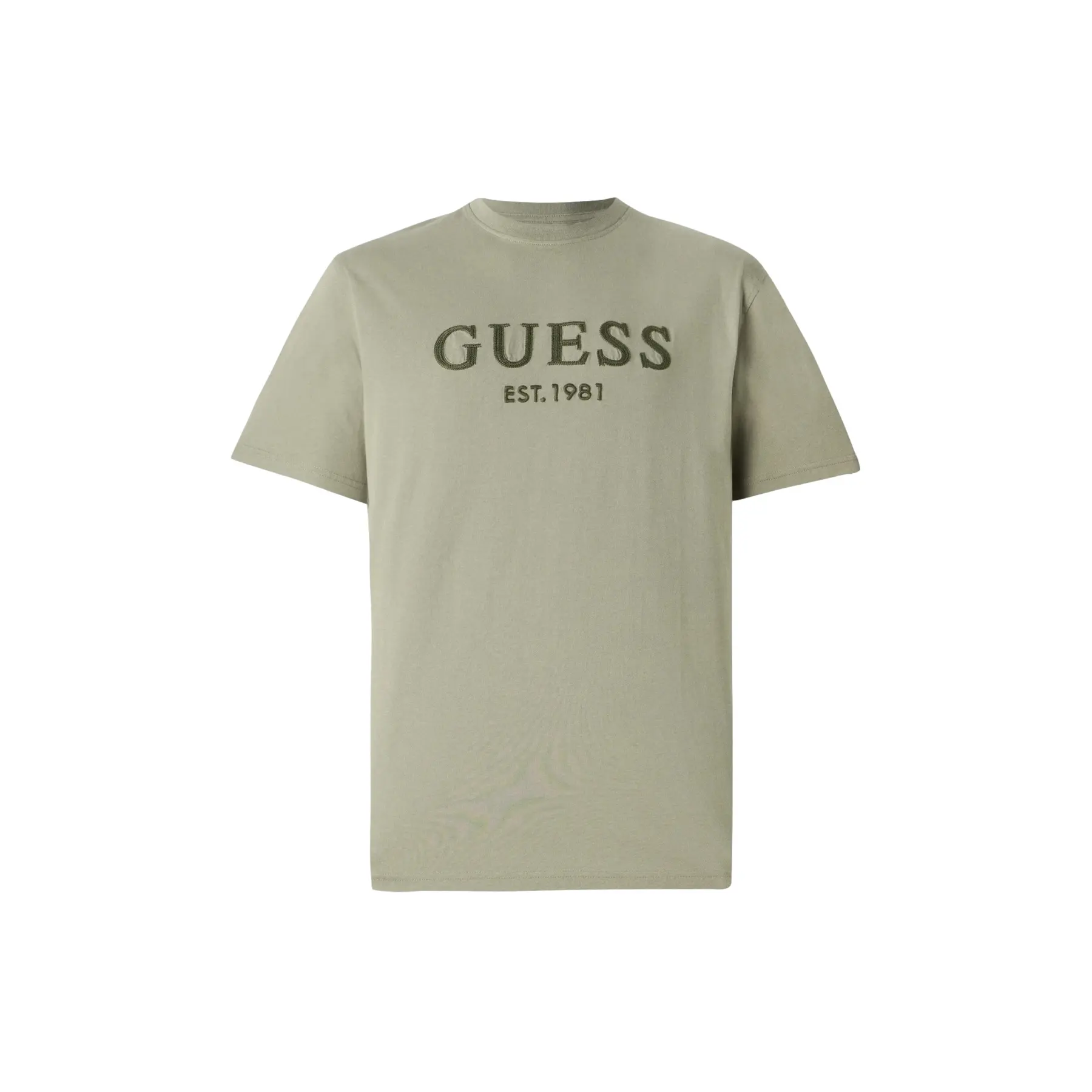 T-shirt Guess Painted Rounded Logo