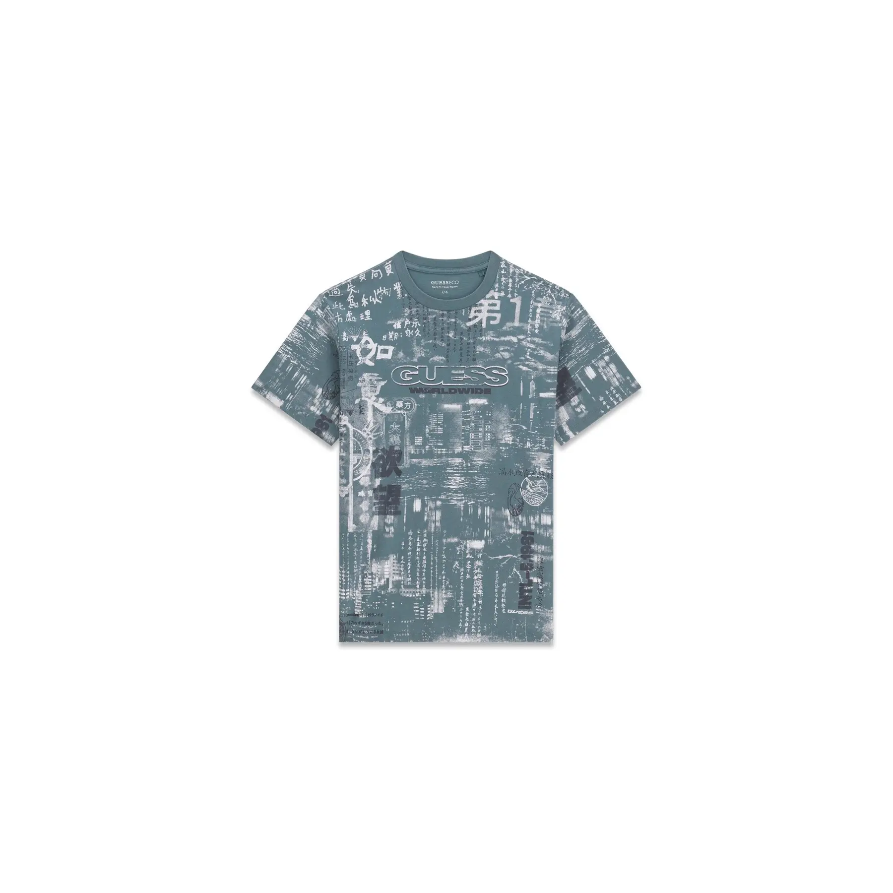 Basis T-shirt Guess Tokyo Nights