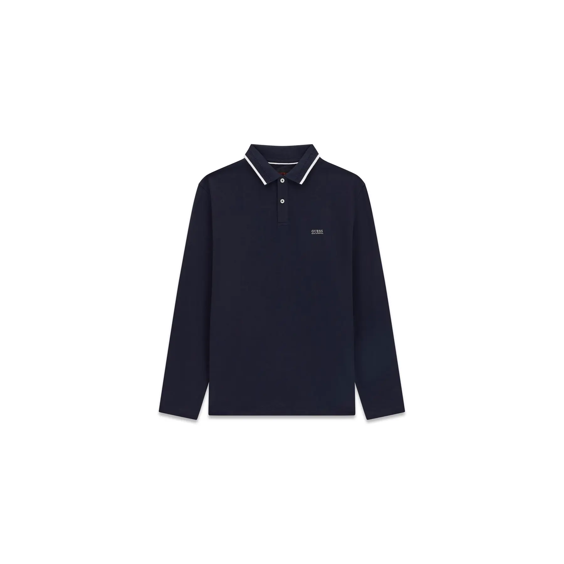 Polo met lange mouwen Guess Detailed Tech
