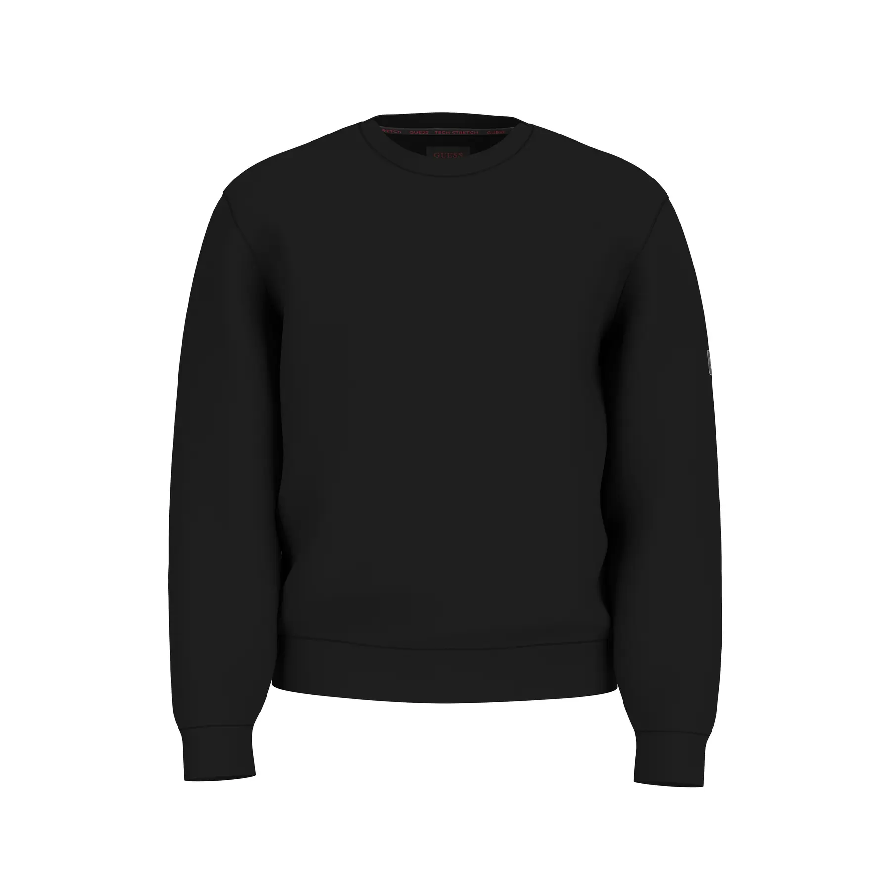 Guess Men's Black Sweatshirt New T.stretch