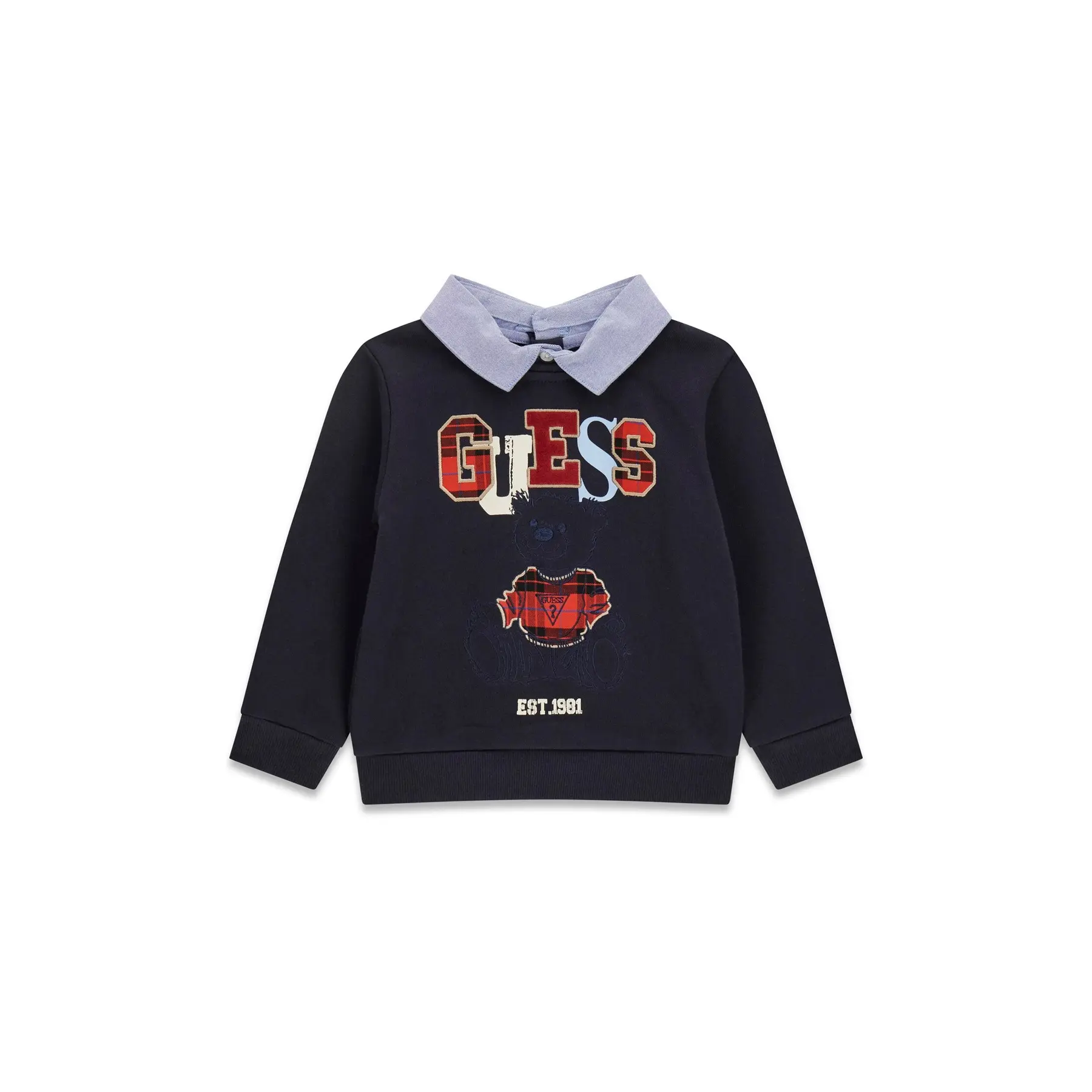 Aktives Oberteil mit Oxfordhose Kinder Guess
