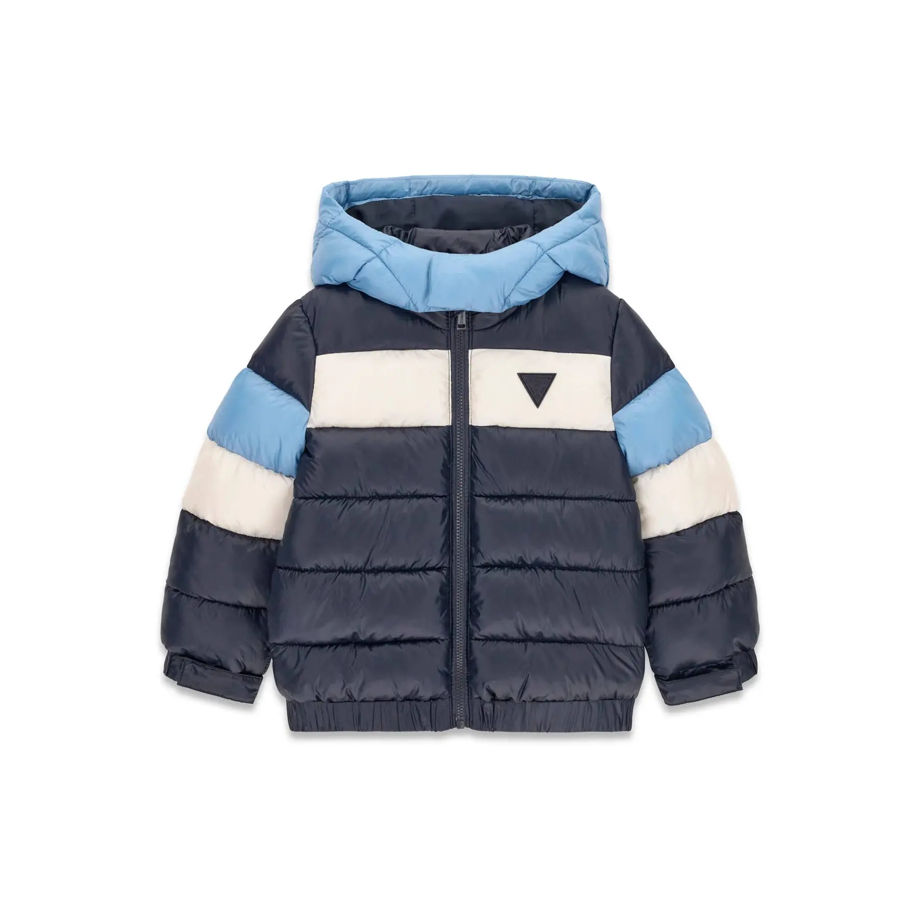 Piumino con zip con cappuccio da donna Guess N6B04-W4114