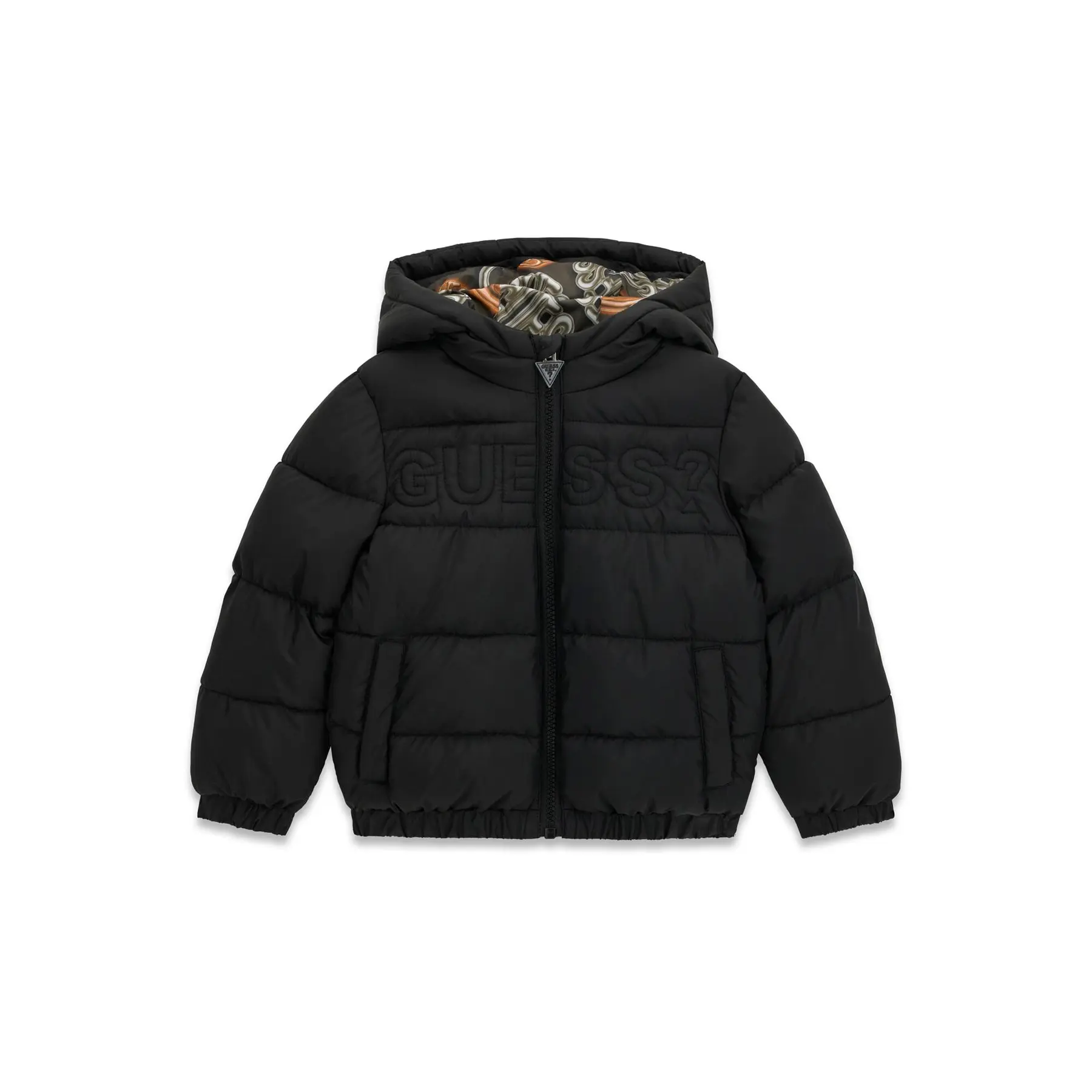 Piumino con zip con cappuccio da donna  N6B08-W4118