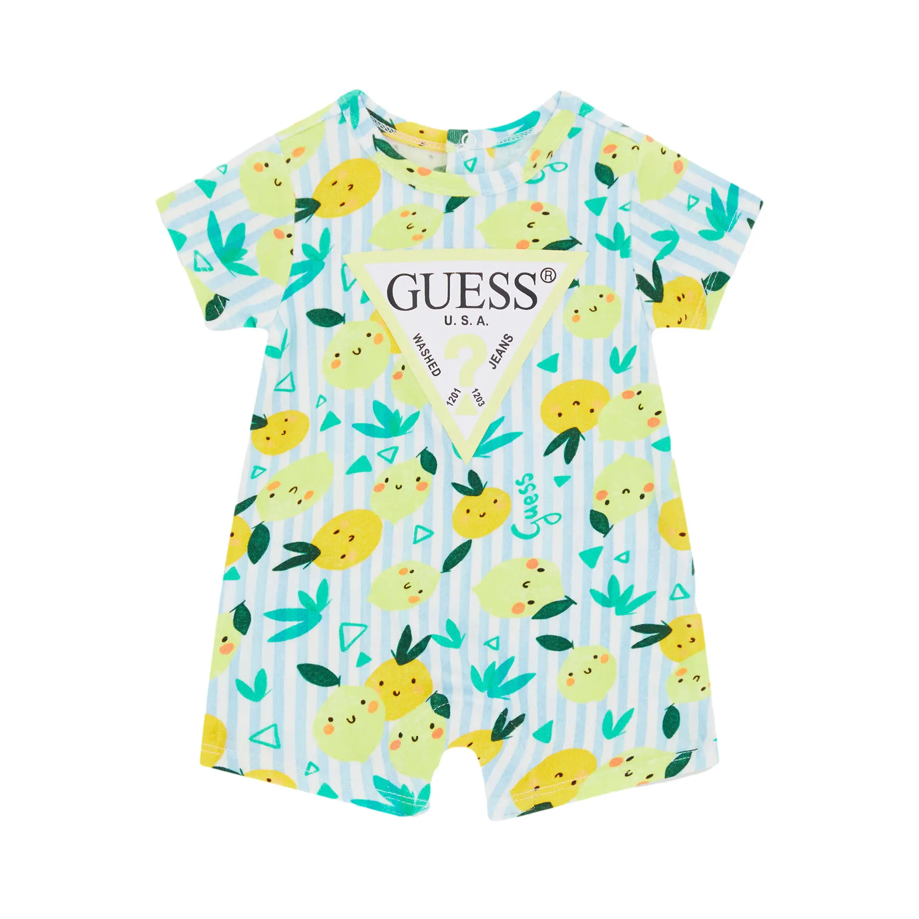 Combinaison courte jersey bébé garçon Guess