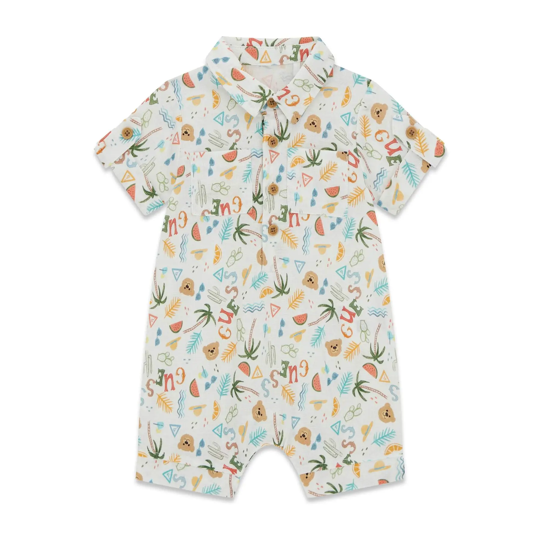 Body en cotton bébé garçon Guess
