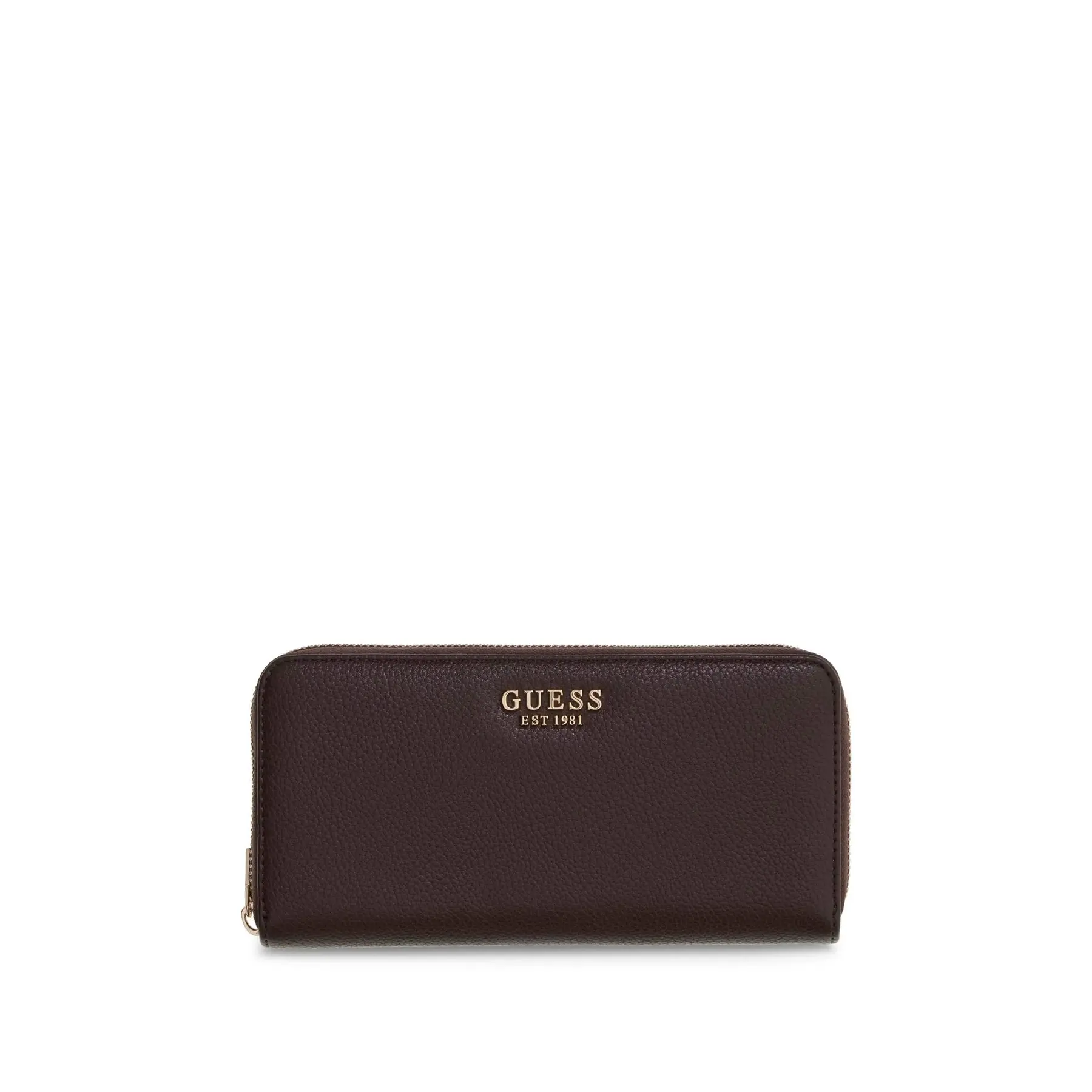 GUESS portemonnee Melody SLG Zip Around Wallet Brown donkerbruin
