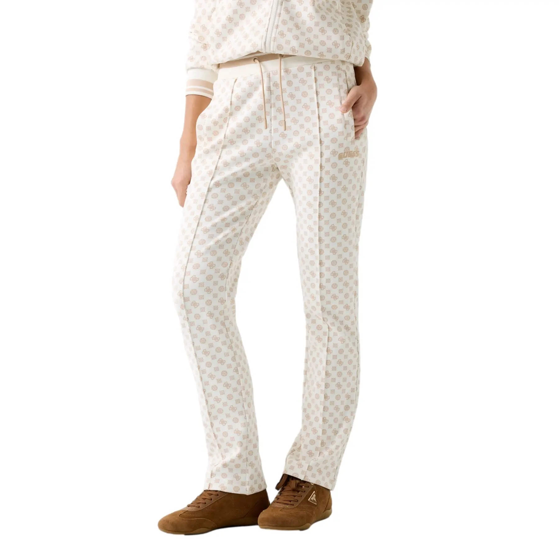 Pantaloni da jogging donna Guess New Aggie