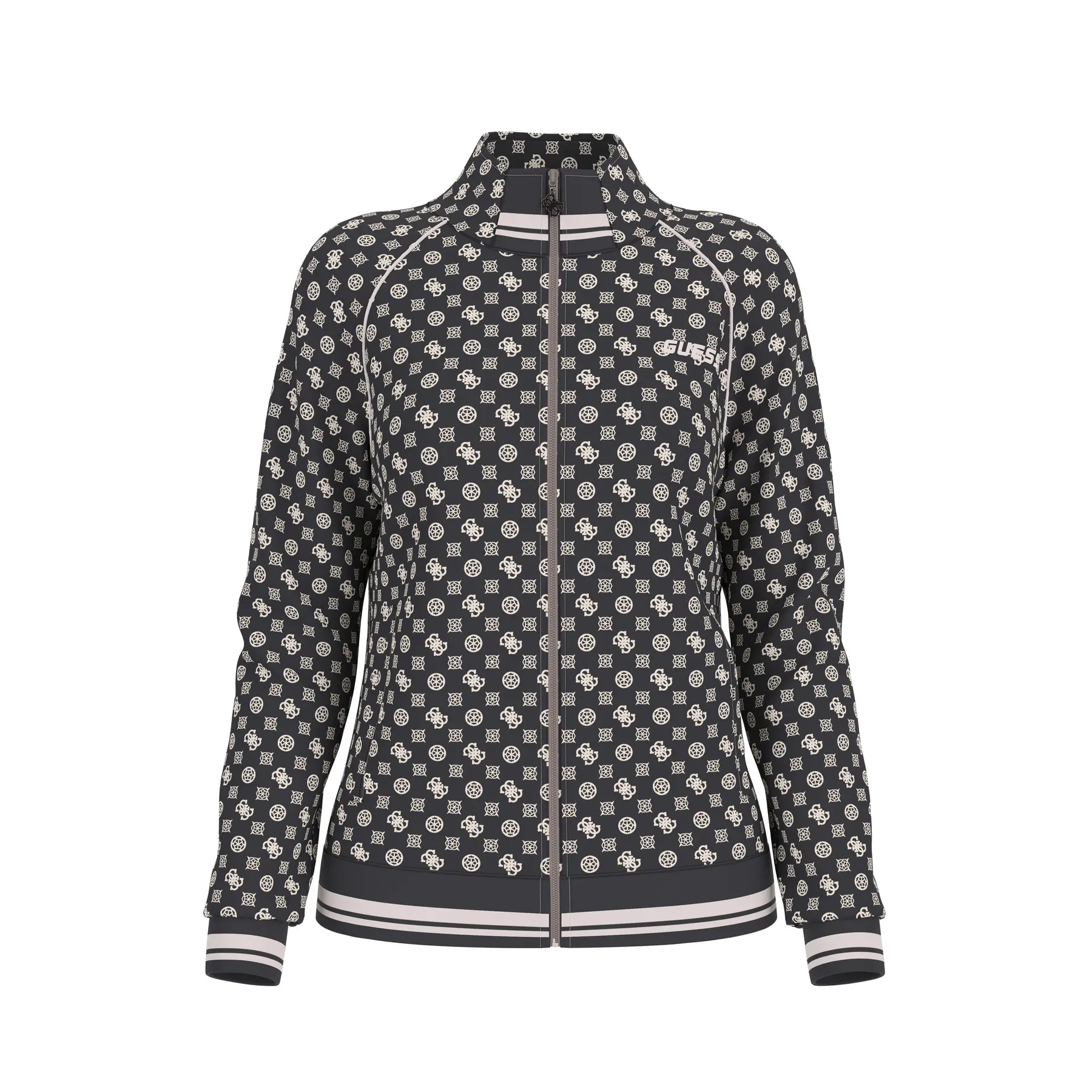 Felpa con cerniera da donna Guess Aggie