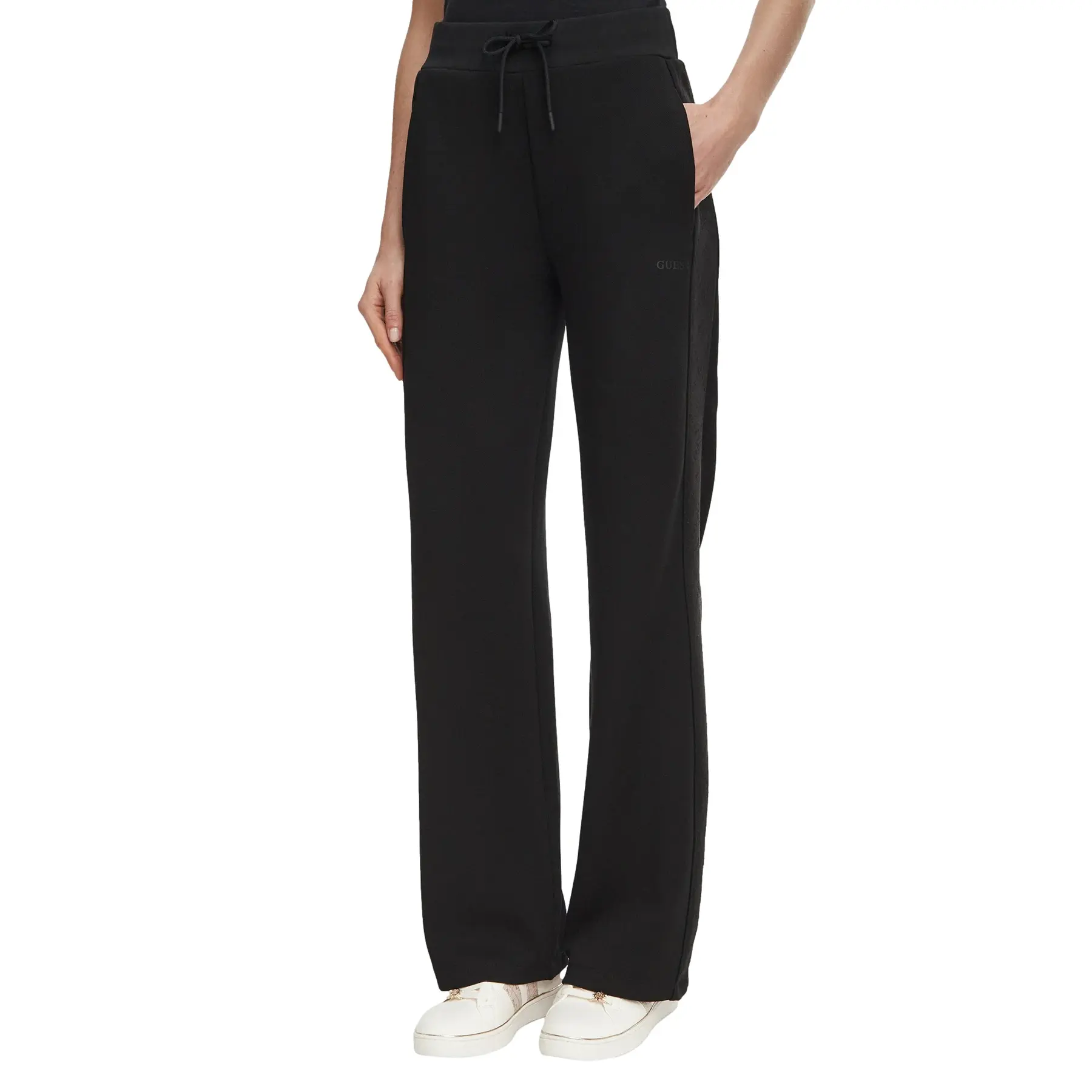 Pantaloni jogging a gamba larga donna Guess Elsa