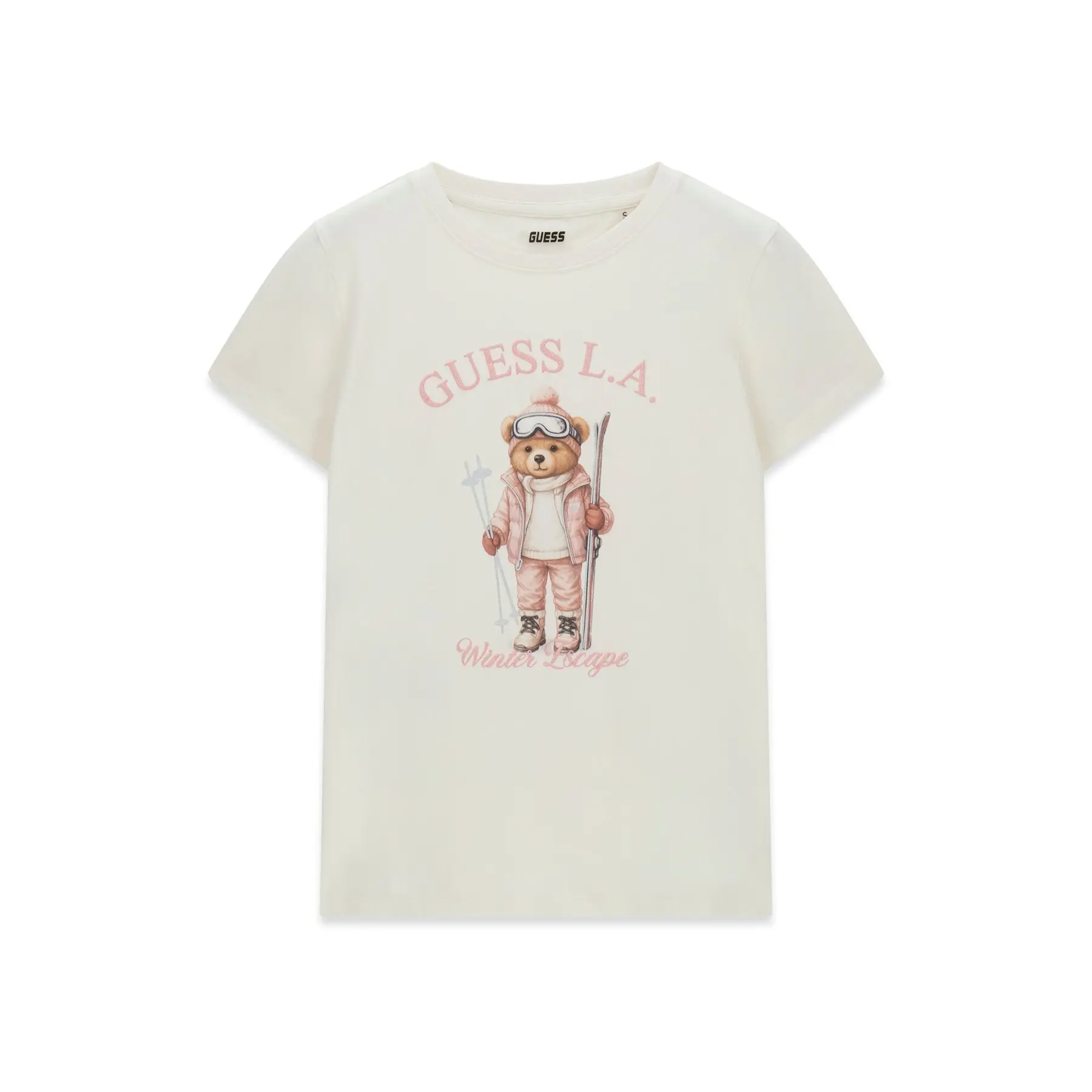 Guess Dames T-shirt Wit V6BI19-K6749/G012 Fabrizia
