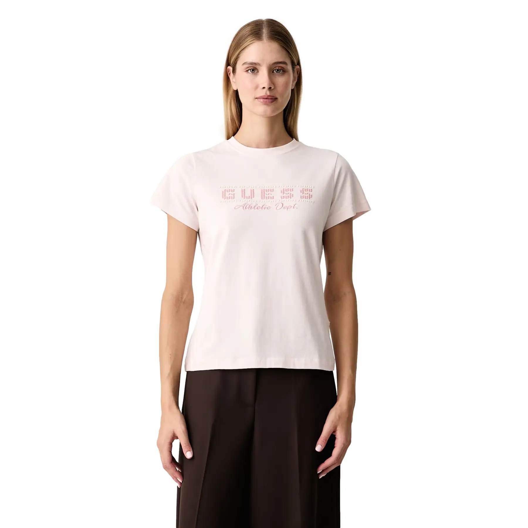 T-shirt dames Guess Fabrizia Slim