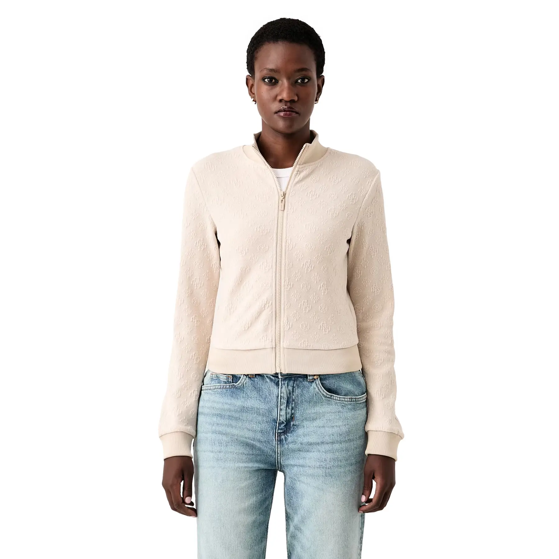 Sweatshirt mit Reißverschluss, Damen Guess Laudomia